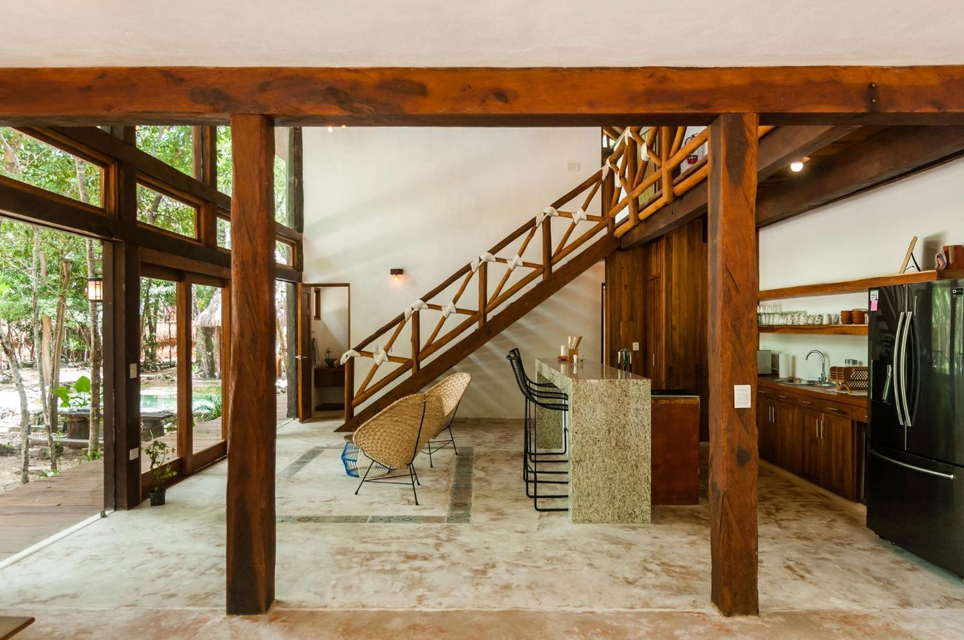 Jungle Chic Villa in Chemuyil