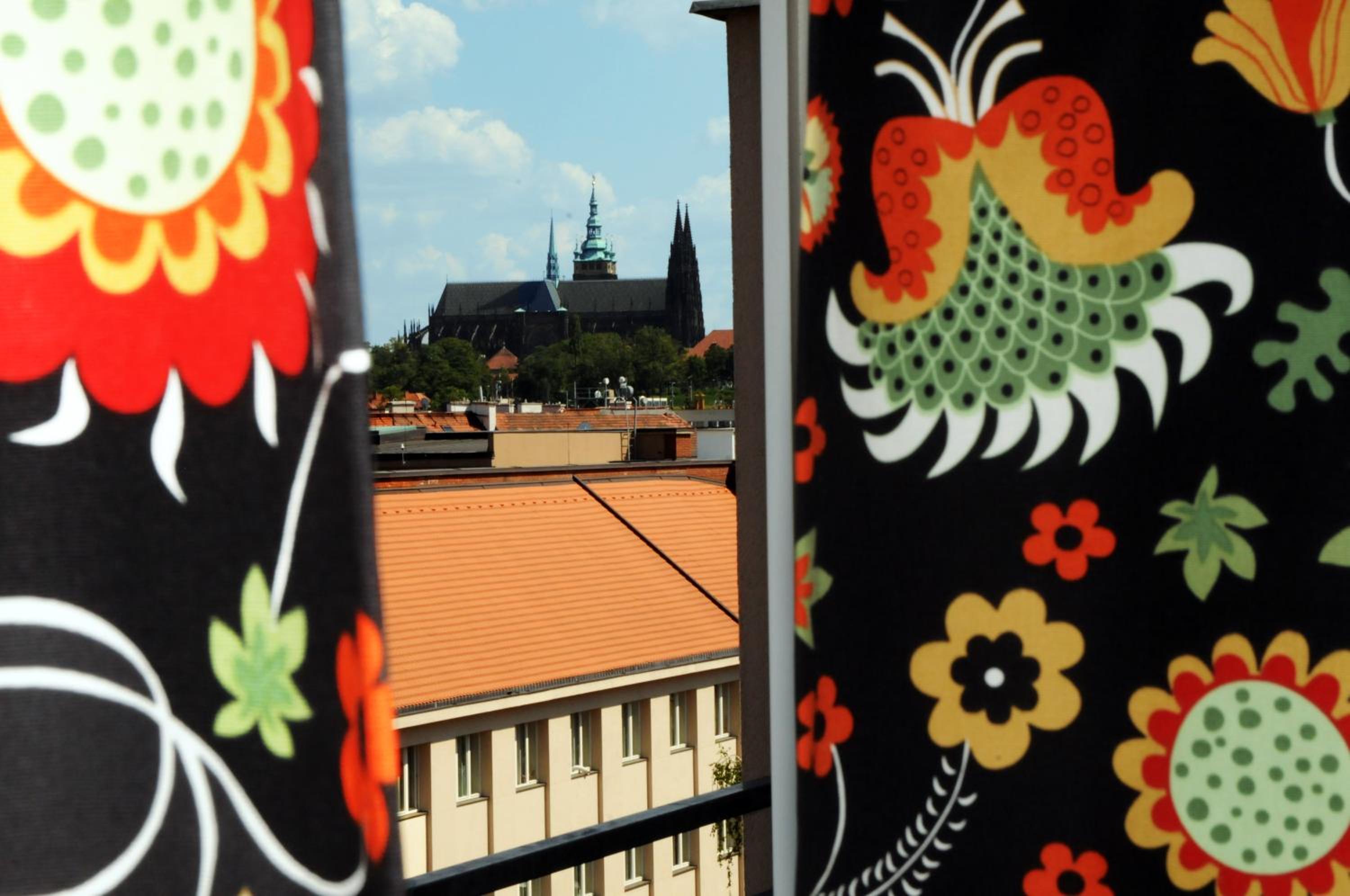 Panorama Prague Castle with Terrace