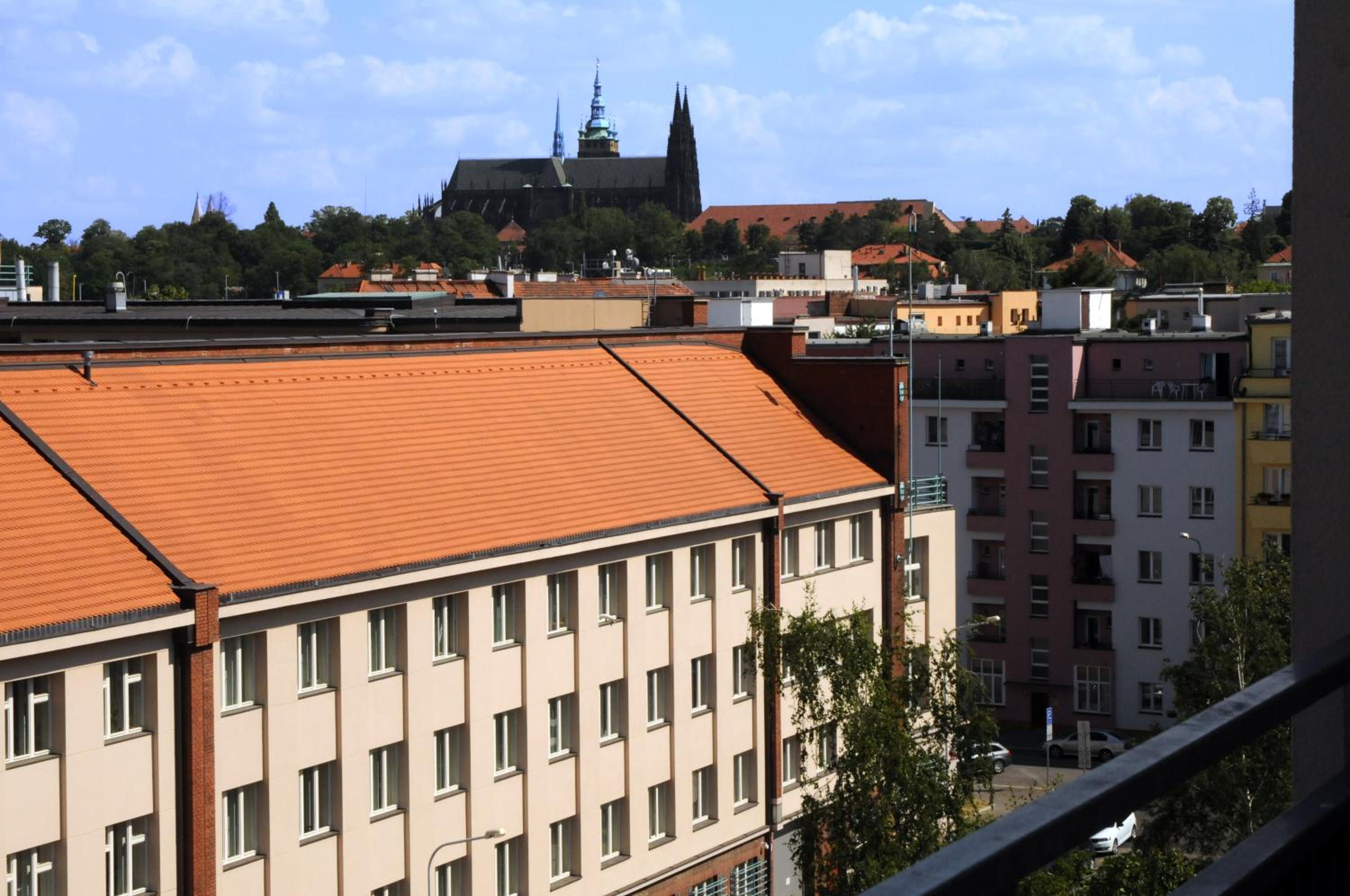 Panorama Prague Castle with Terrace
