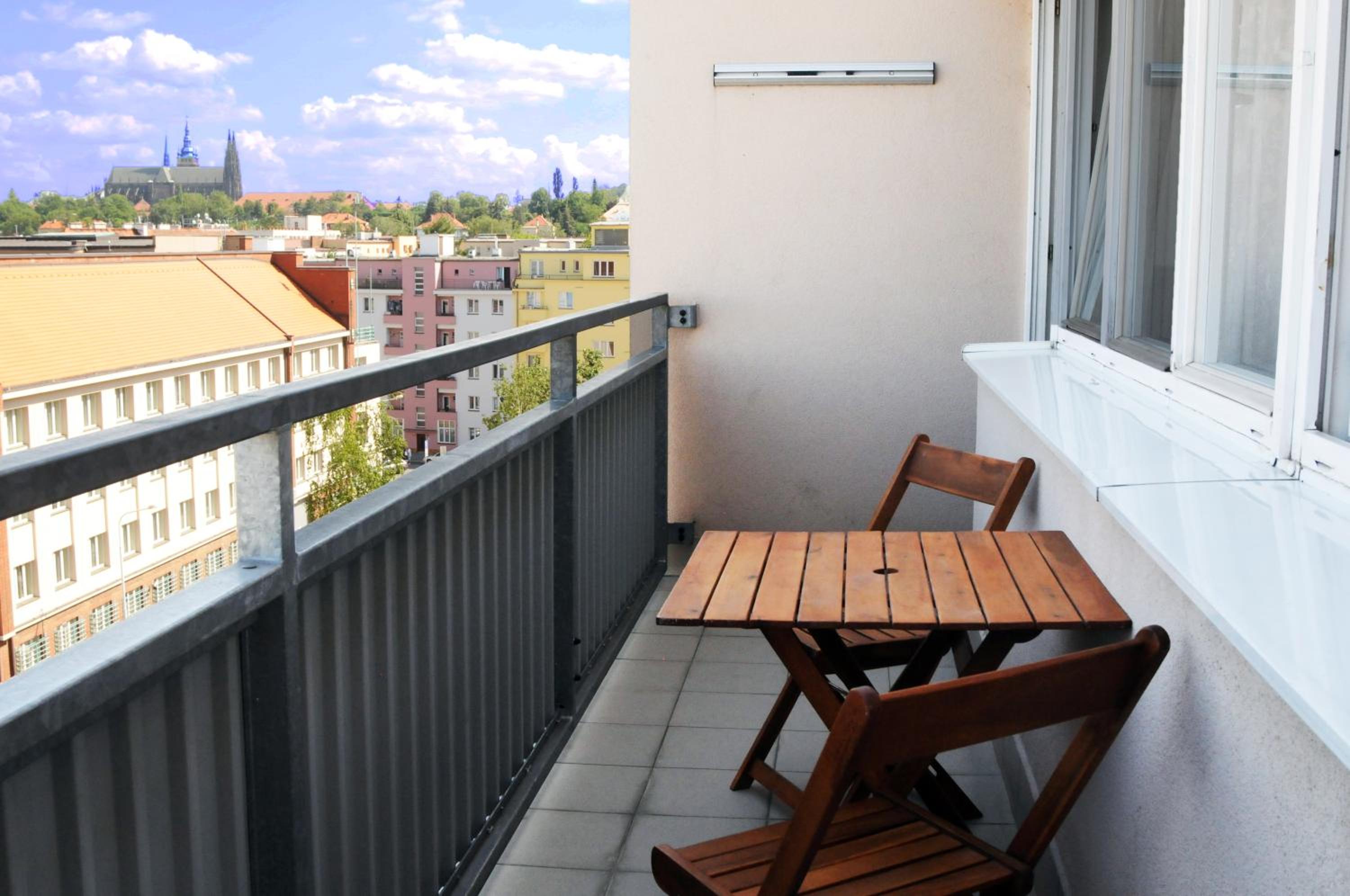 Panorama Prague Castle with Terrace