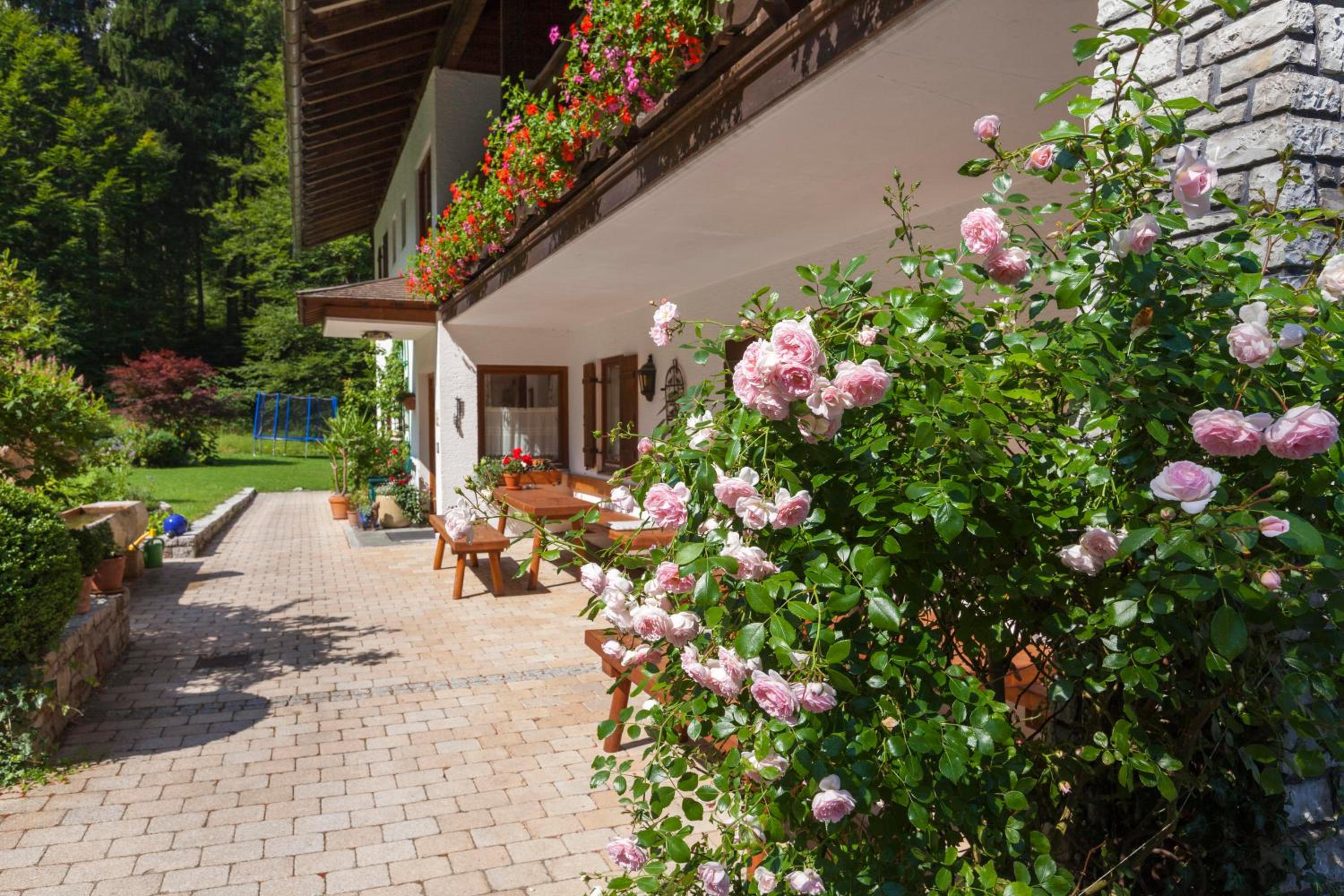 Pension Waldklause, Doppelzimmer mit Balkon, Dusche, WC