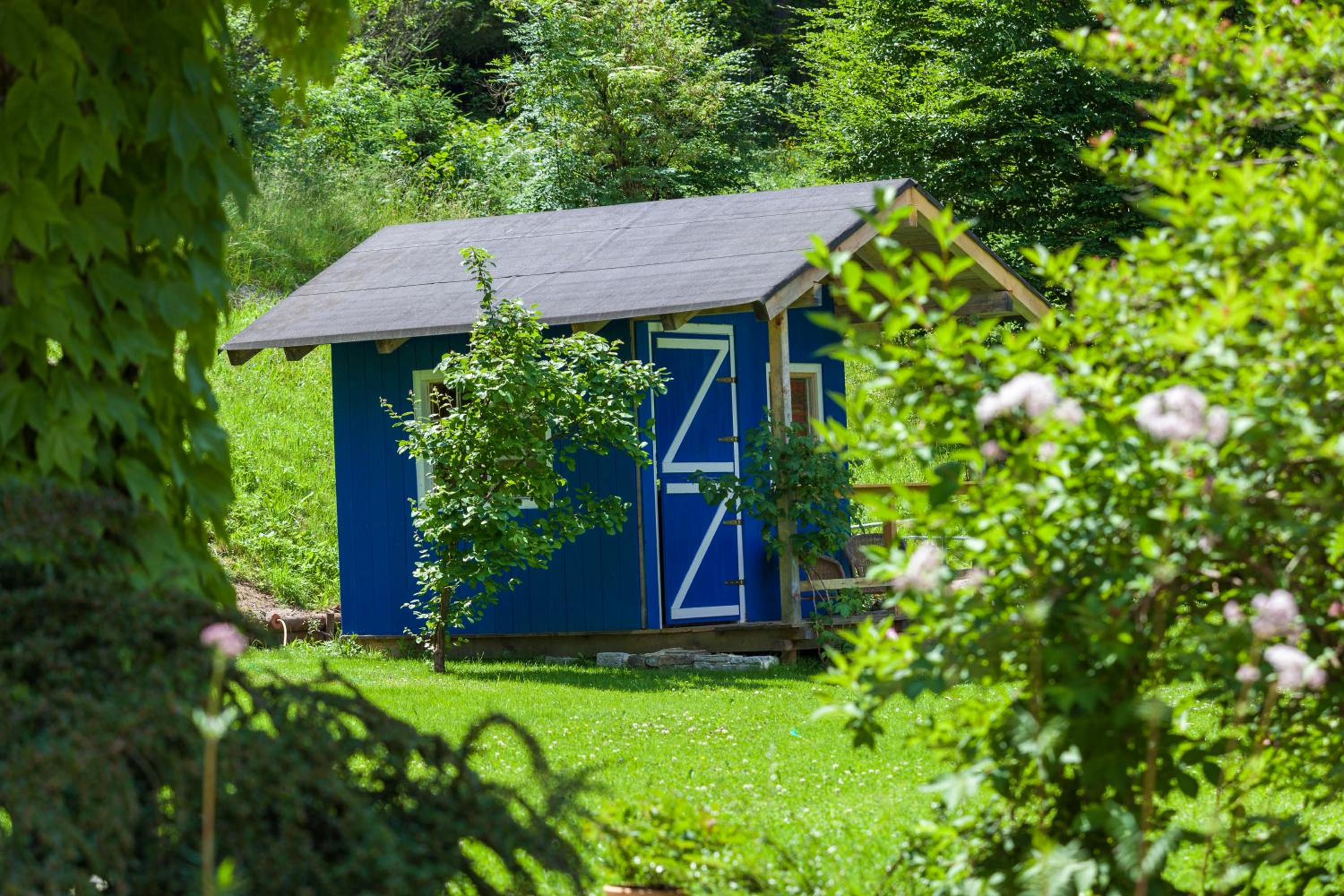 Pension Waldklause, Doppelzimmer mit Balkon, Dusche, WC