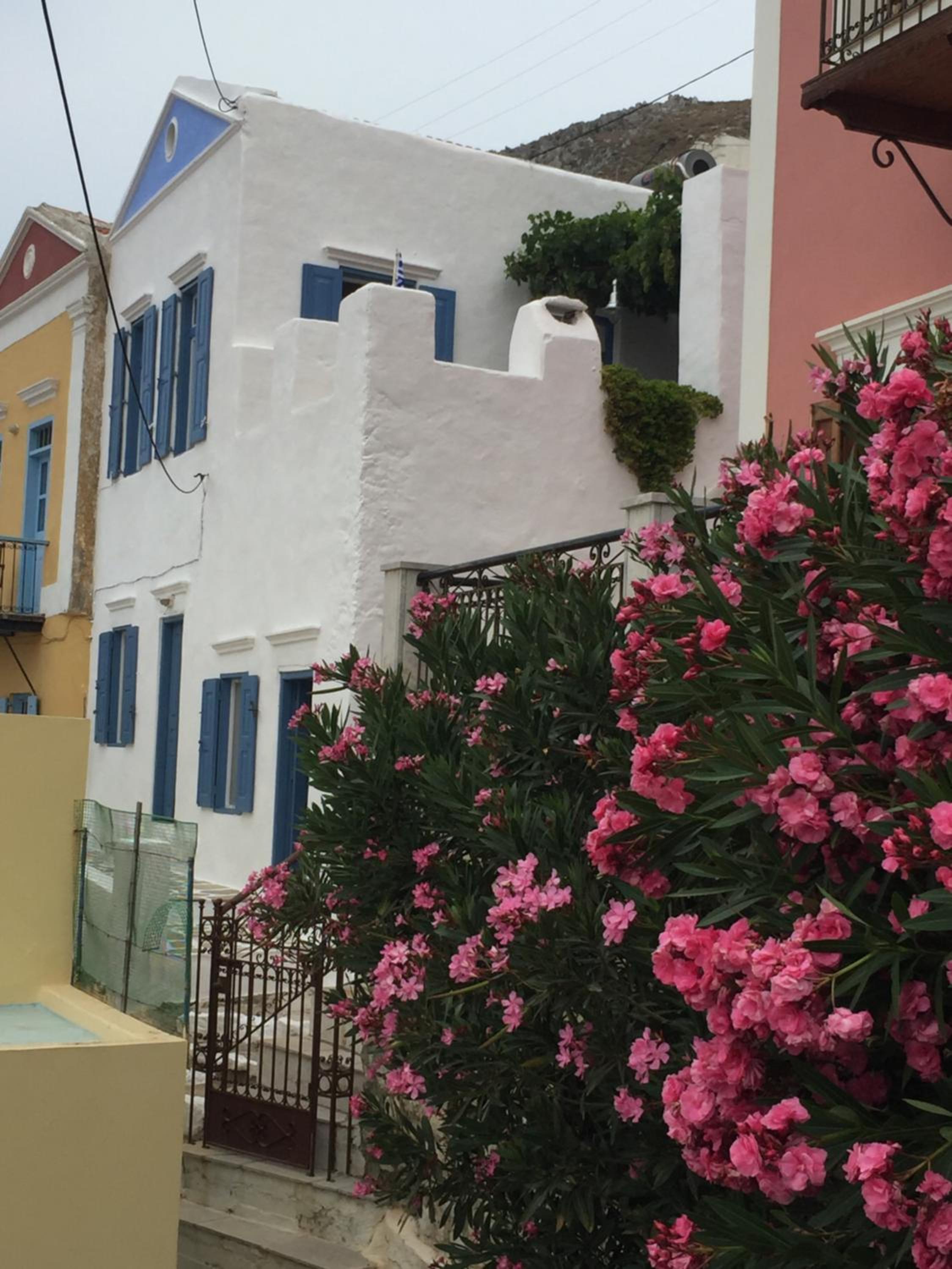 Plesner House, Symi Greece view 2