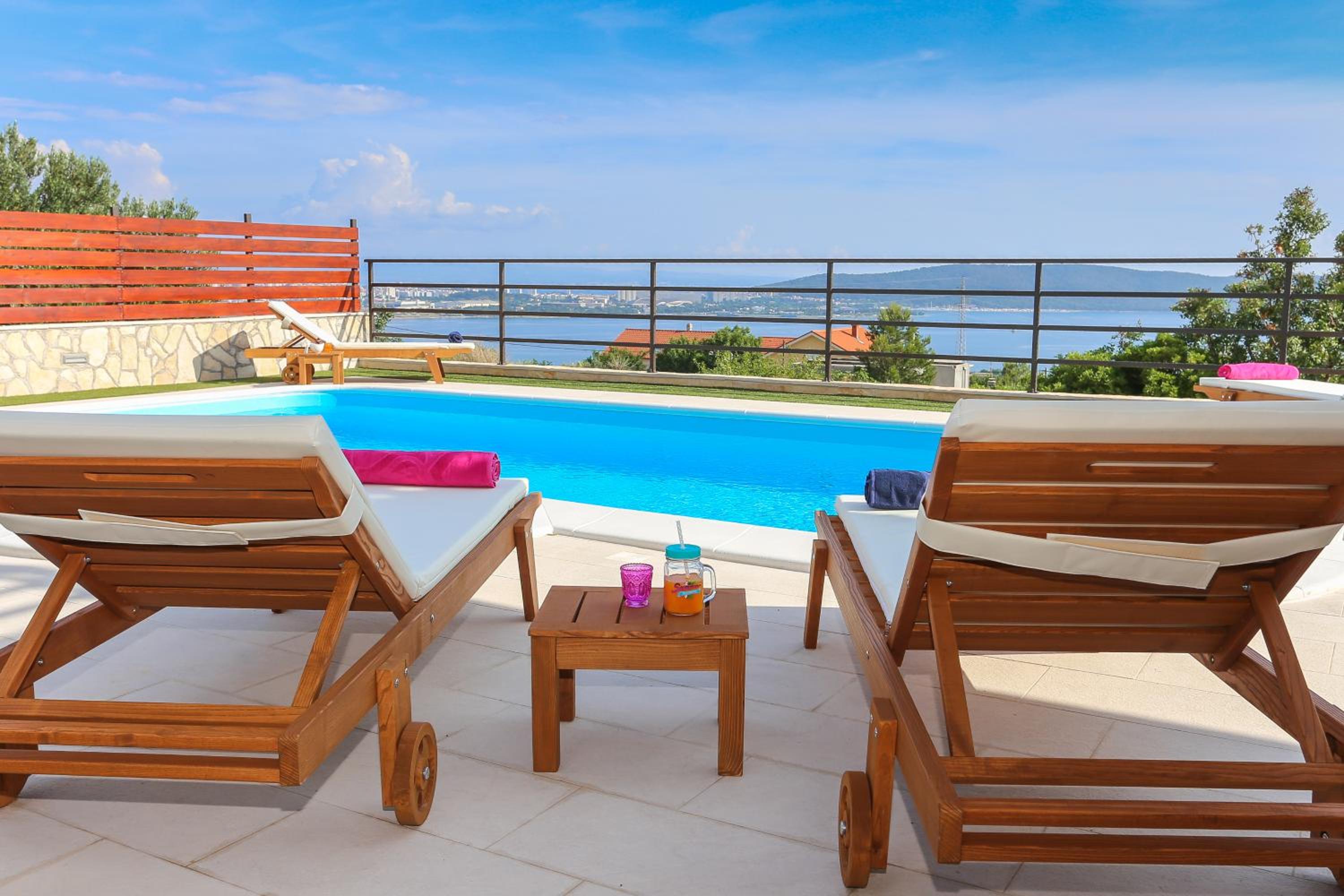 Holiday home Magic view with private heated pool view 4