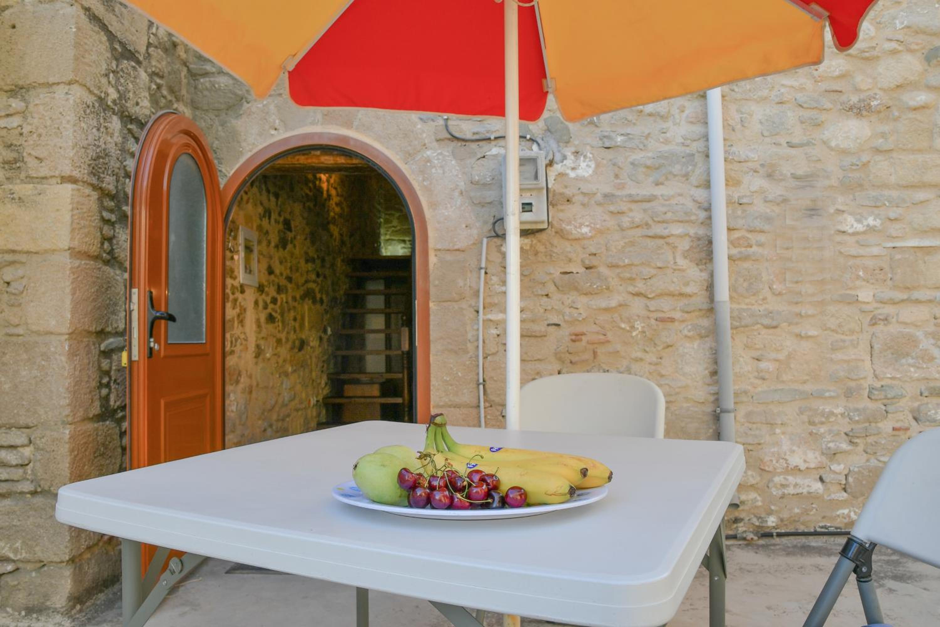 Stone house view 2