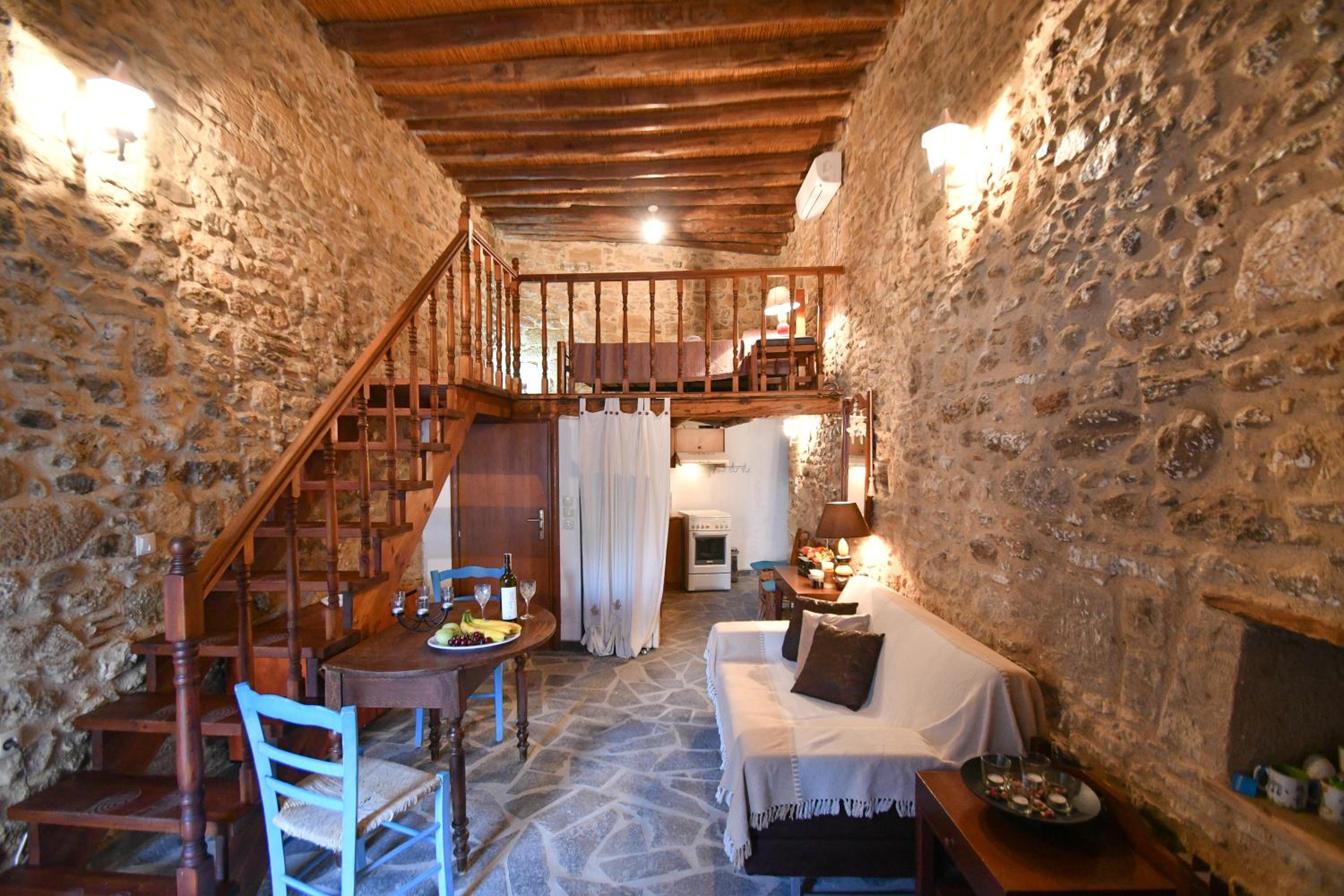 Stone house view 4