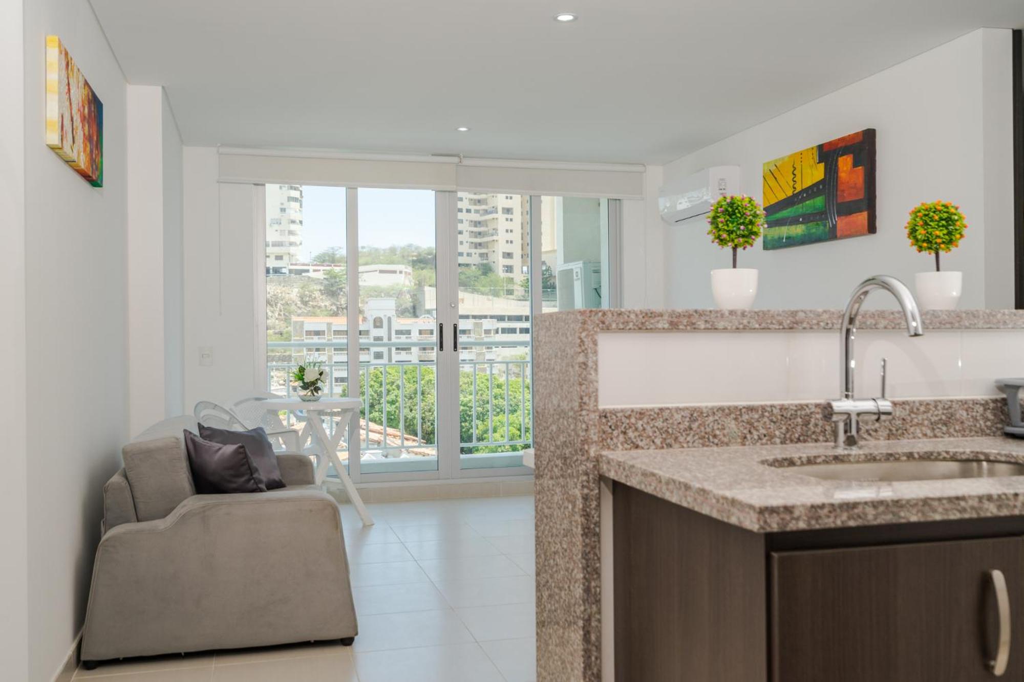 Apartamento en el Rodadero cerca del Arrecife Mall