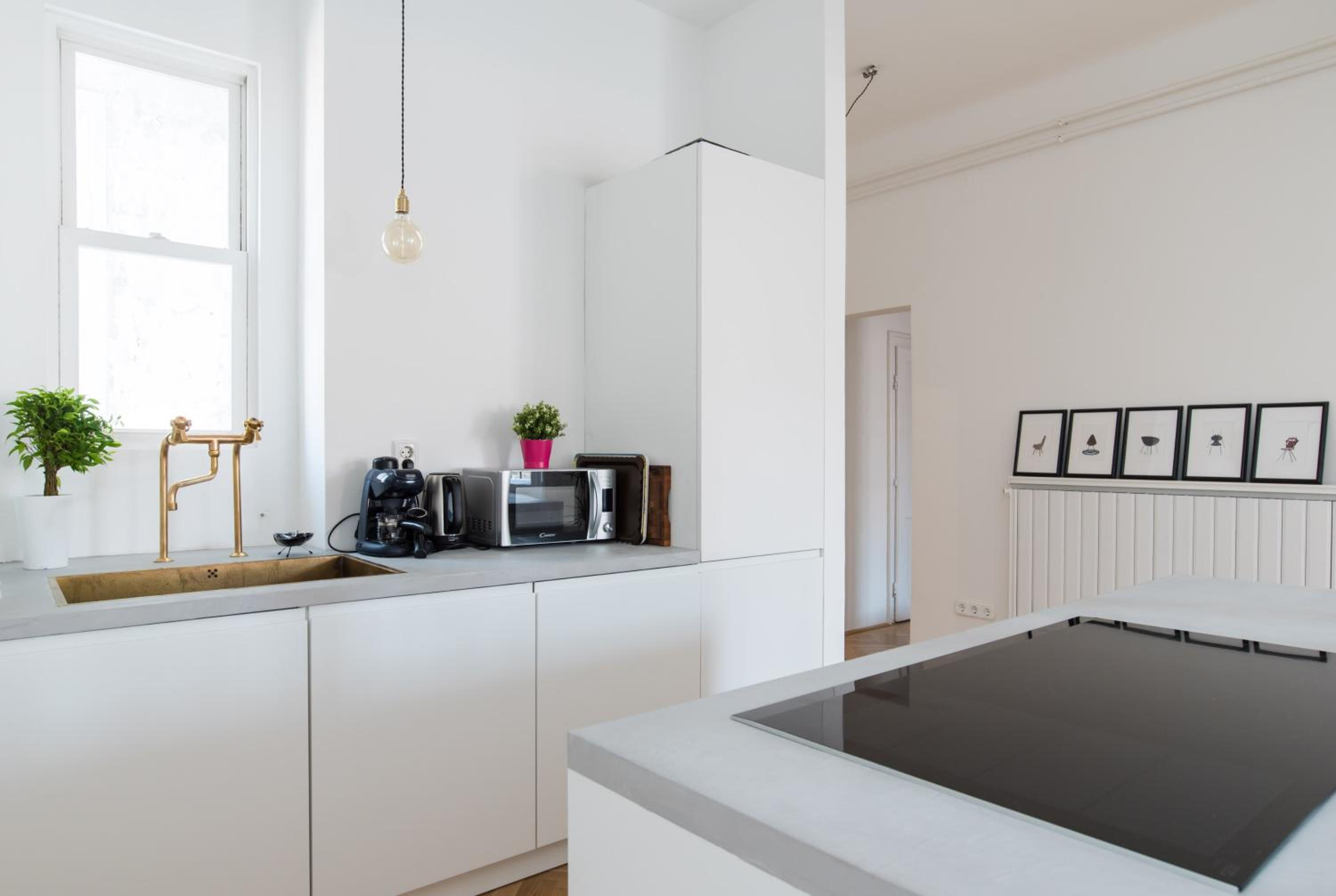 Klauzal apartment w/3 bedrooms, french balcony view 5