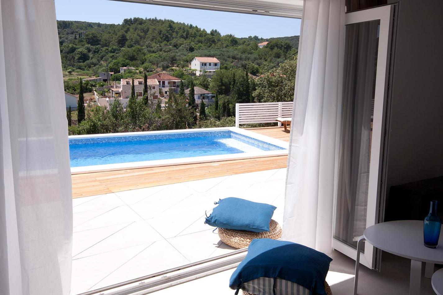 Villa Artemis en Žman — recepcion & lobby
