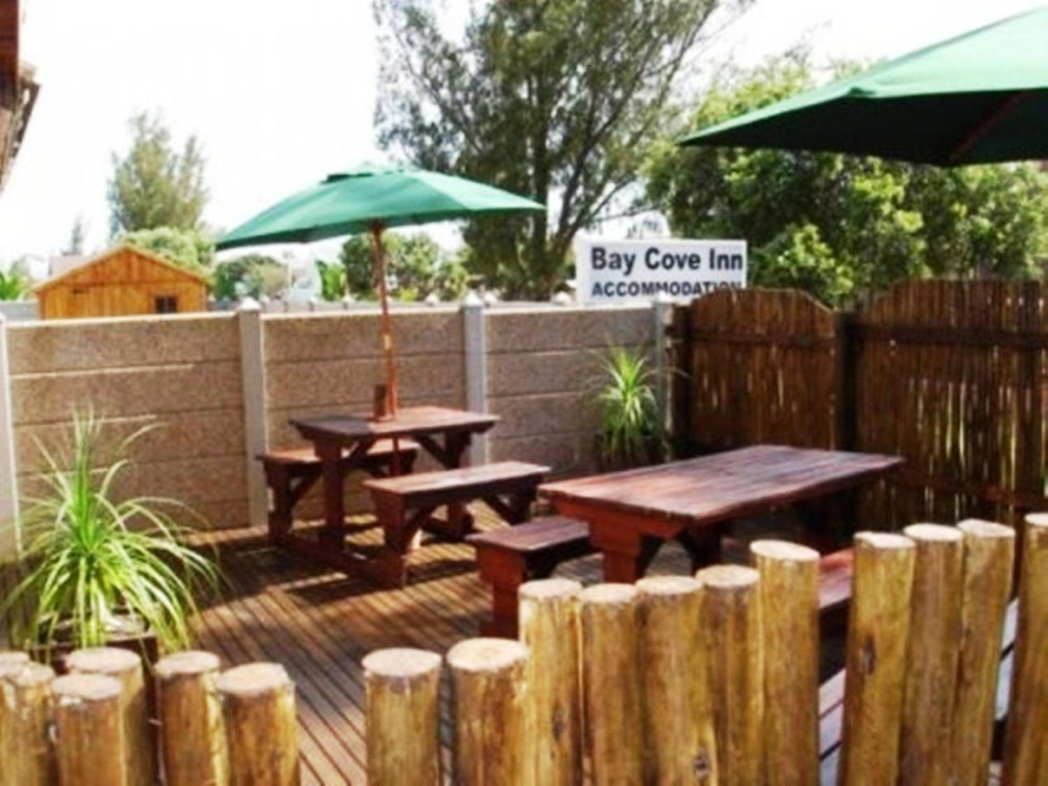 outdoor BBQ area