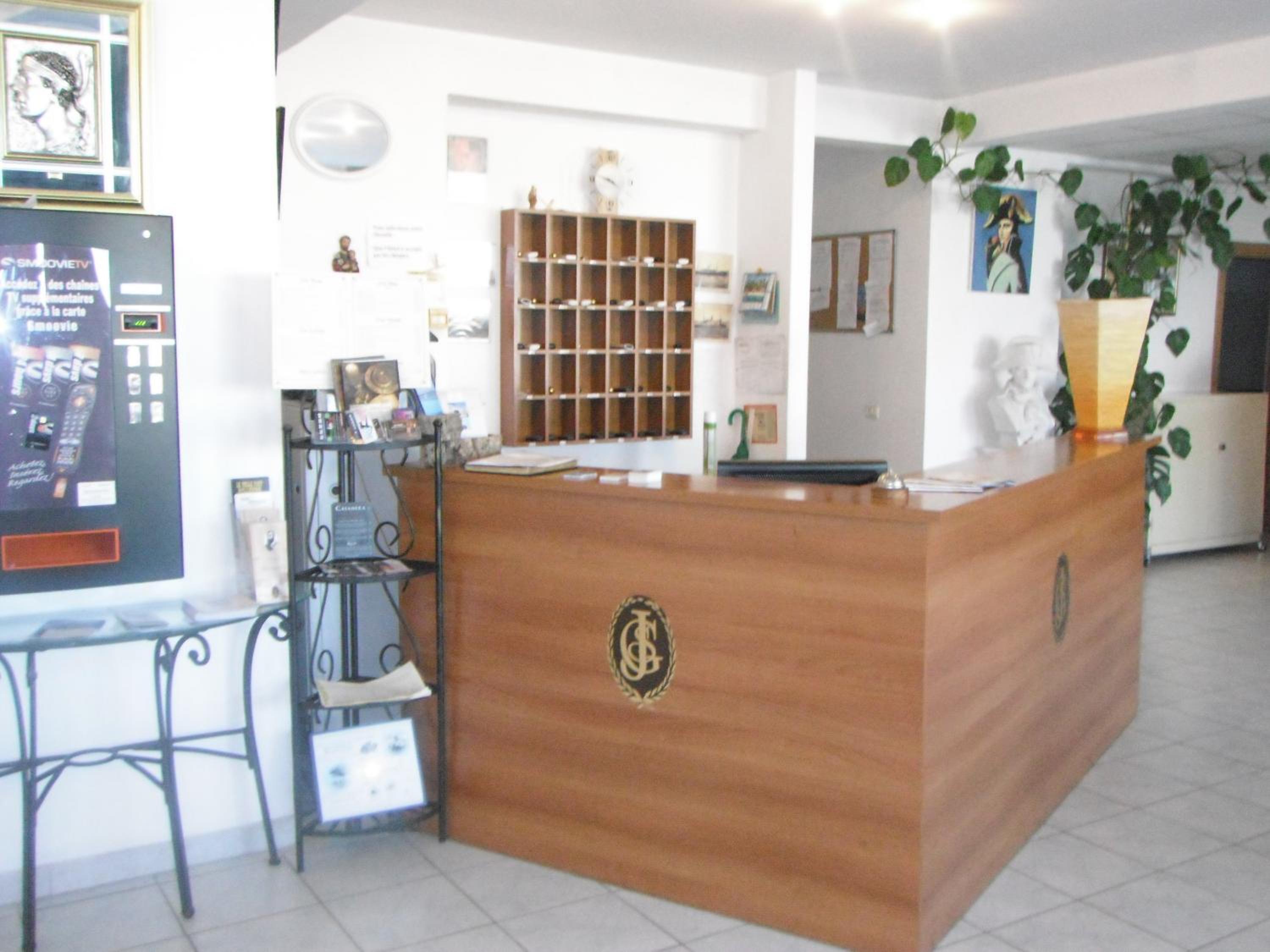 hotel reception