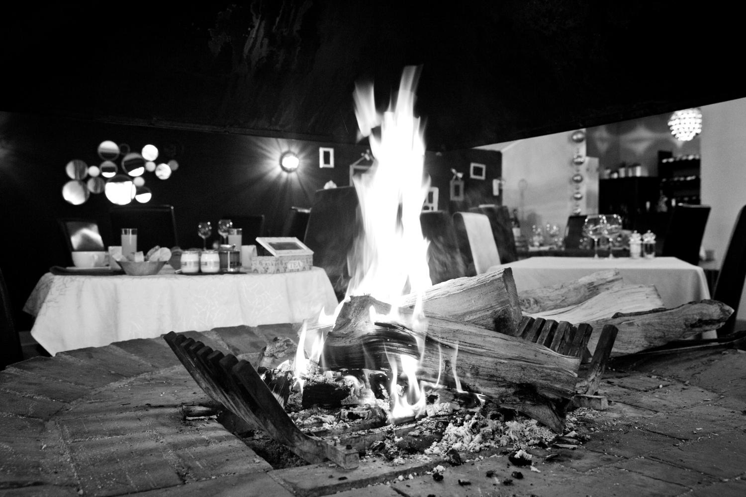 outdoor BBQ area