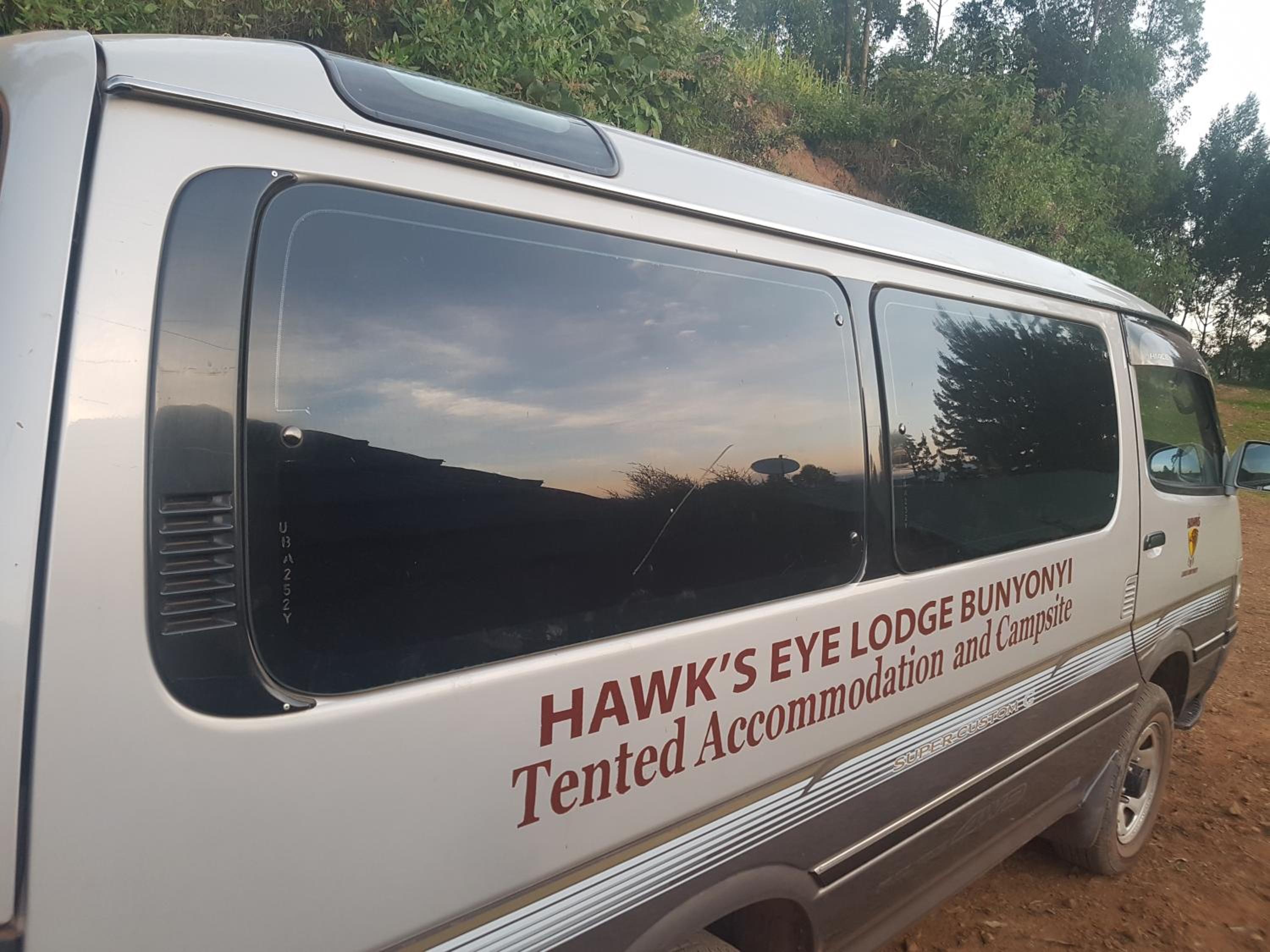 Hawk's Eye Lodge Bunyonyi view 2