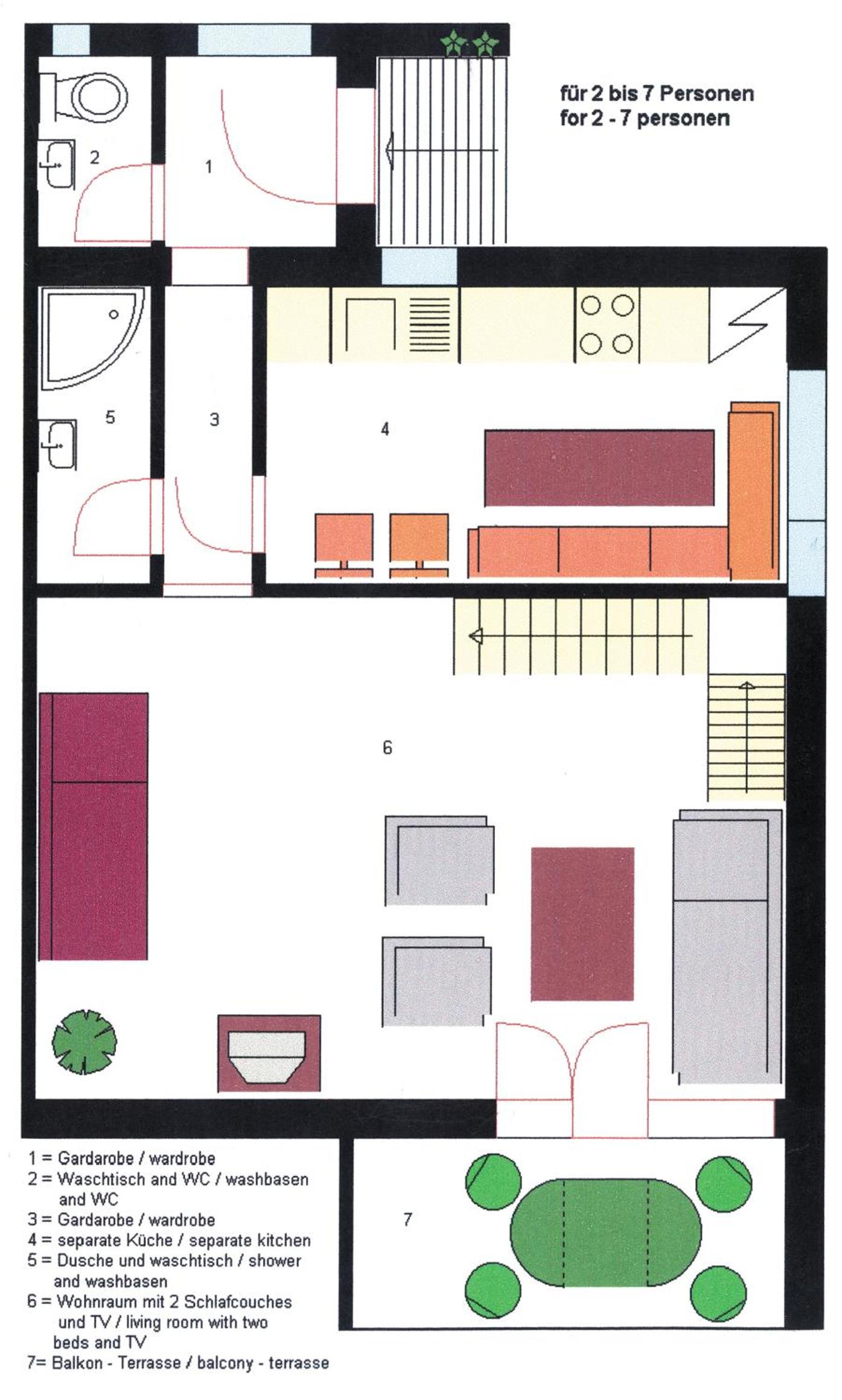 Pension Apartment Granit