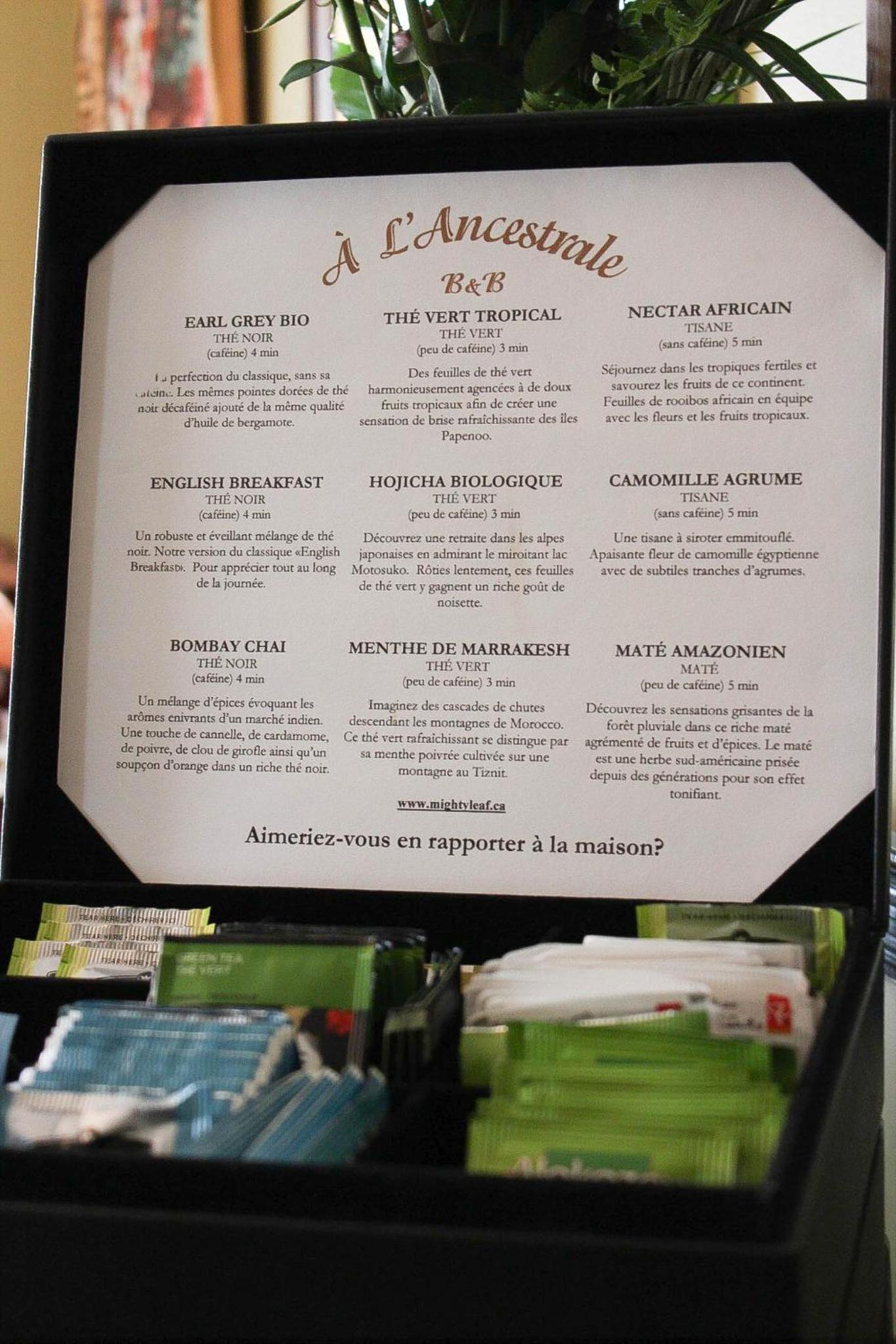 À L'Ancestrale B&B