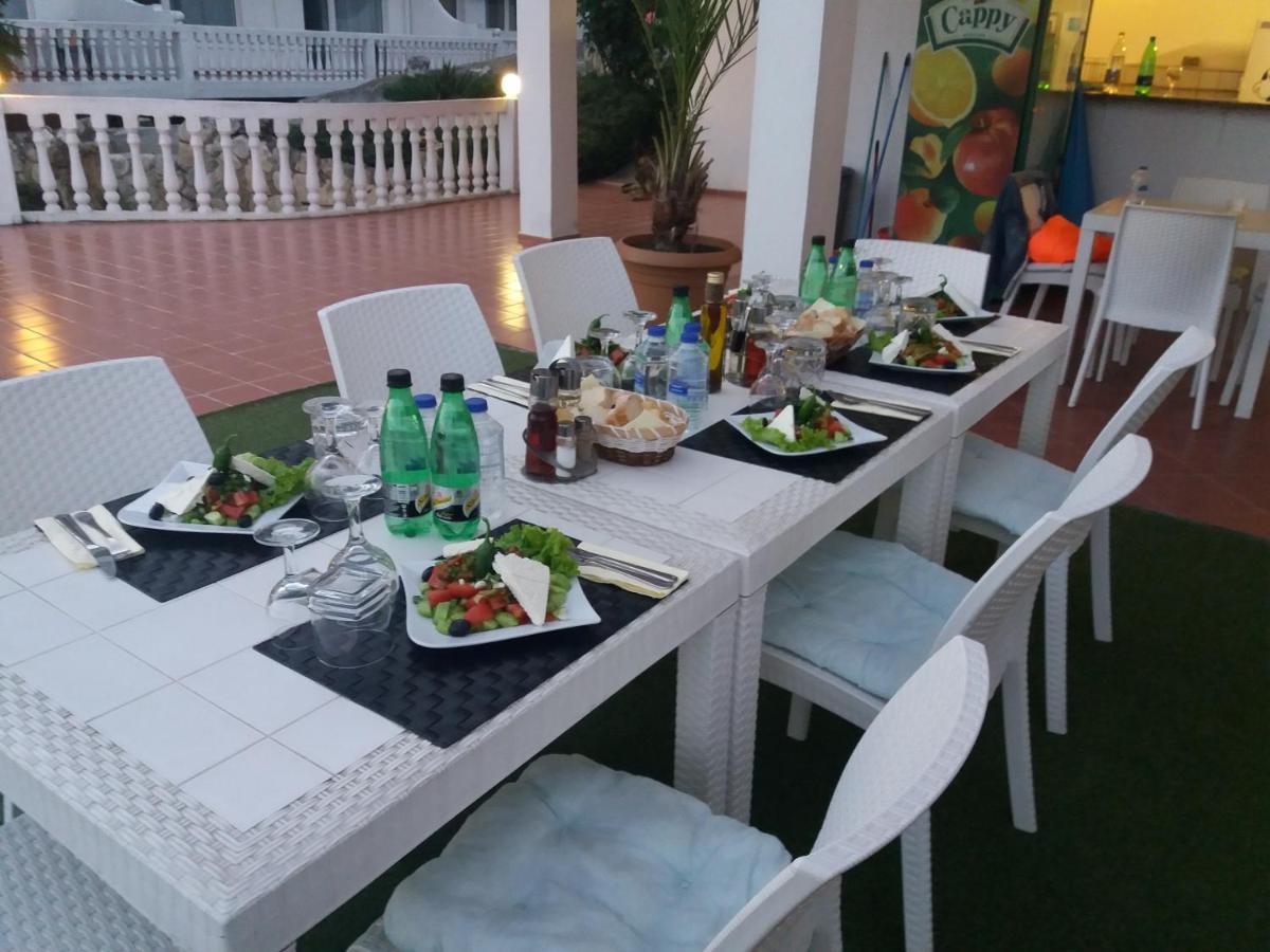outdoor BBQ area