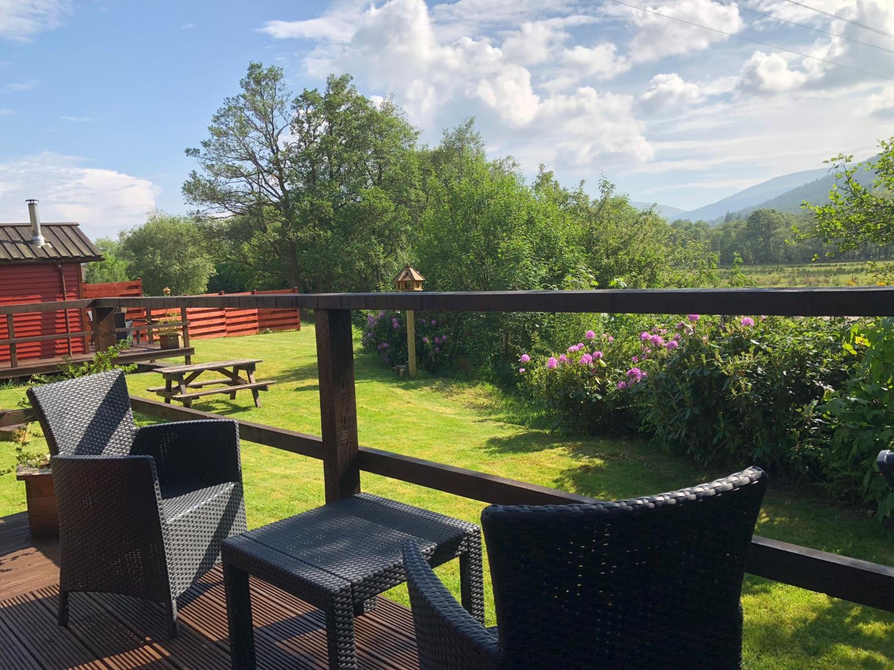 Rashfield Sheilings - Romantic Riverside Lodges near Dunoon & Pucks Glen