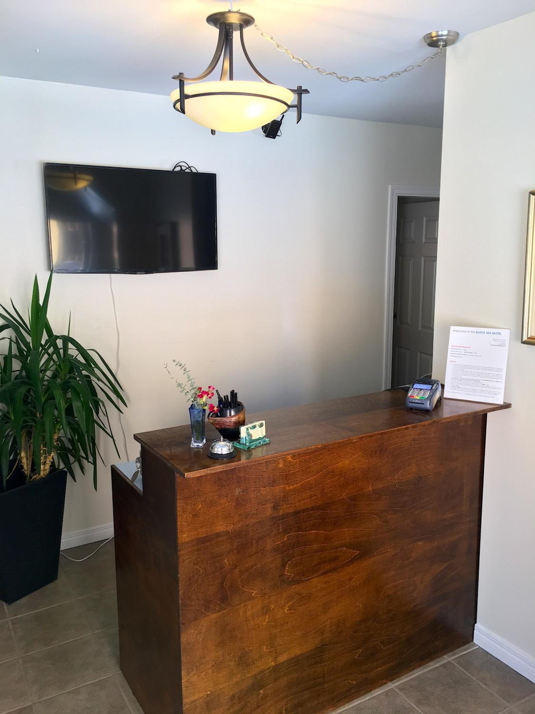 hotel reception