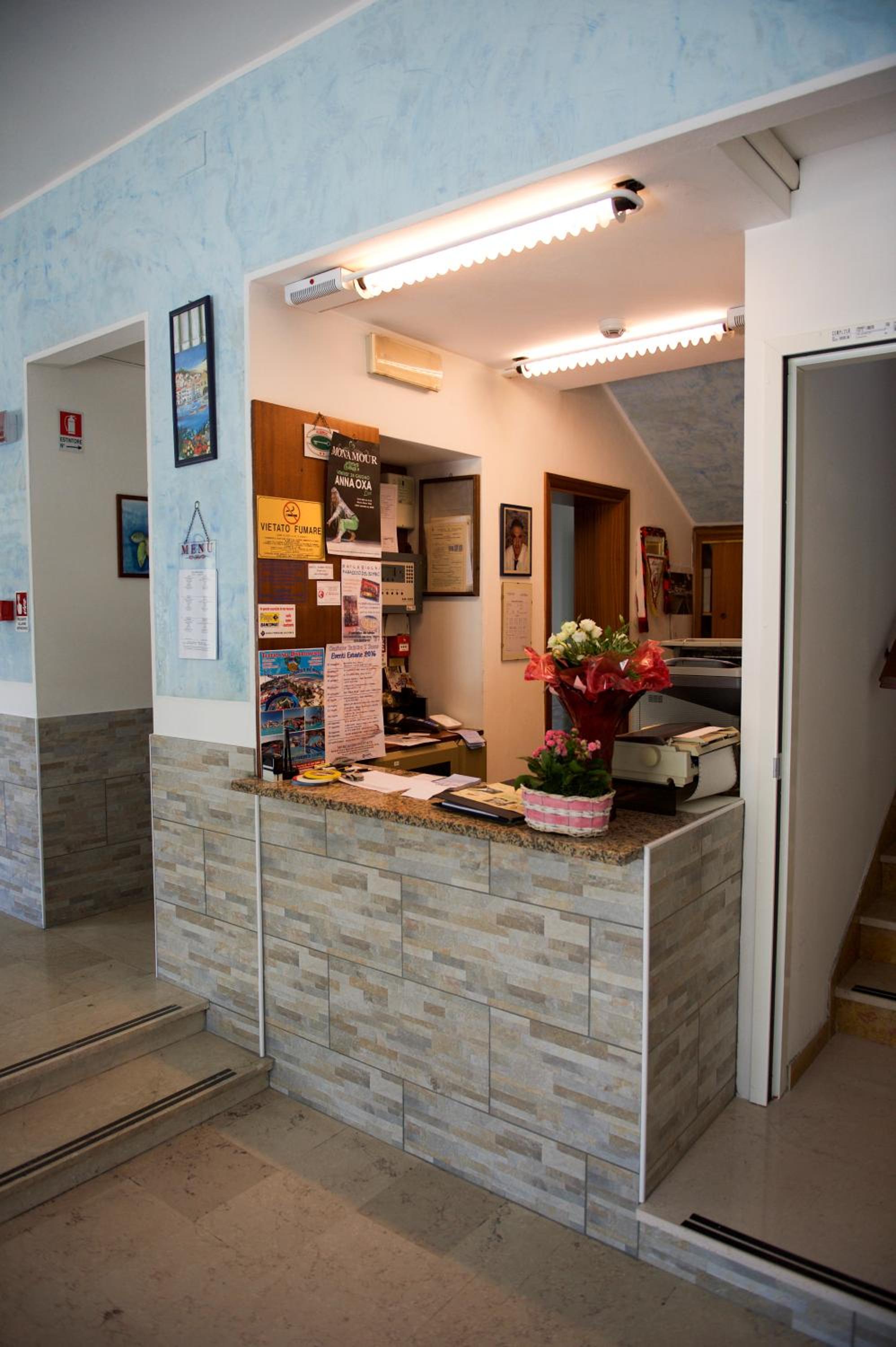 hotel reception