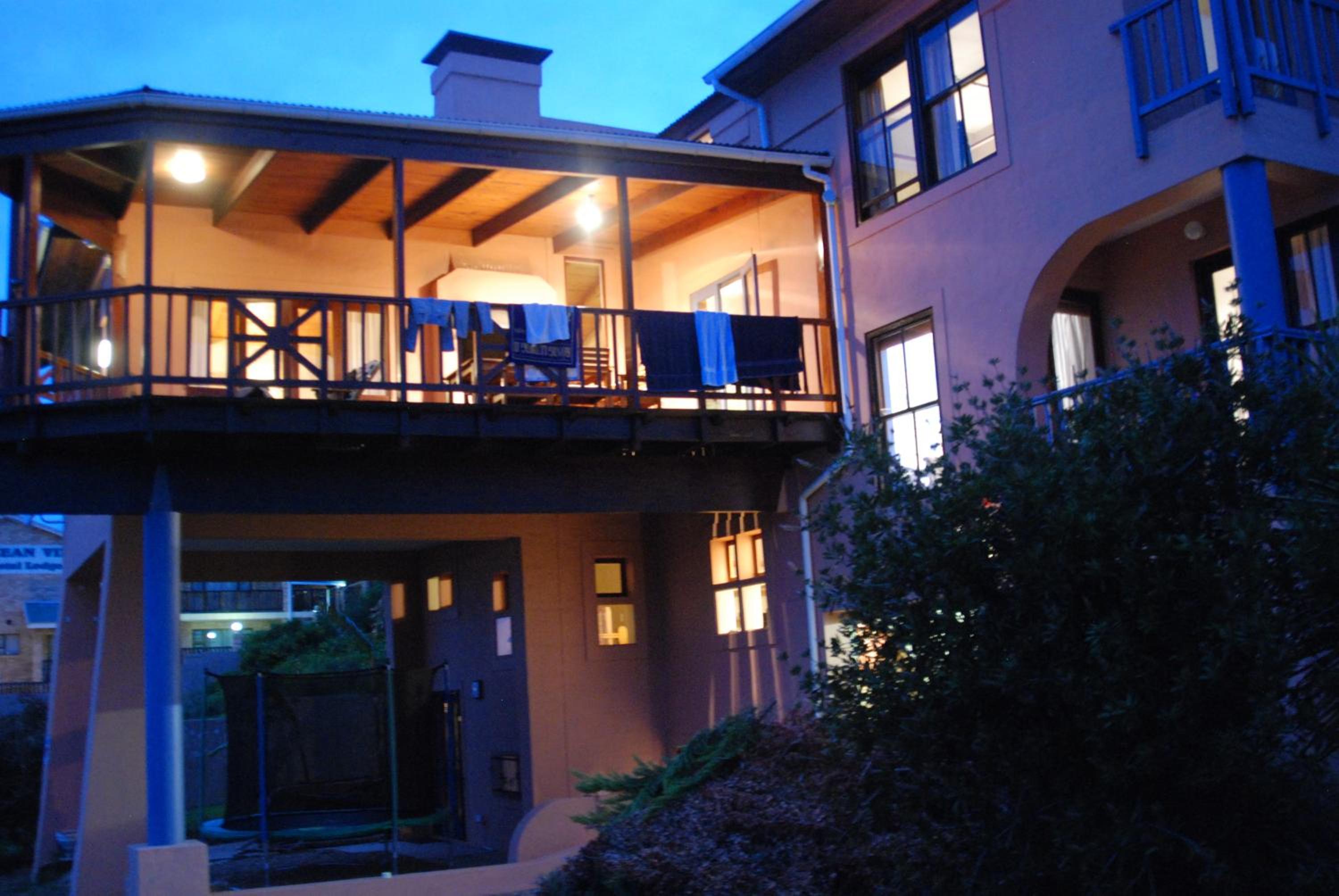 The Gem sea facing free standing holiday house solar power view 2