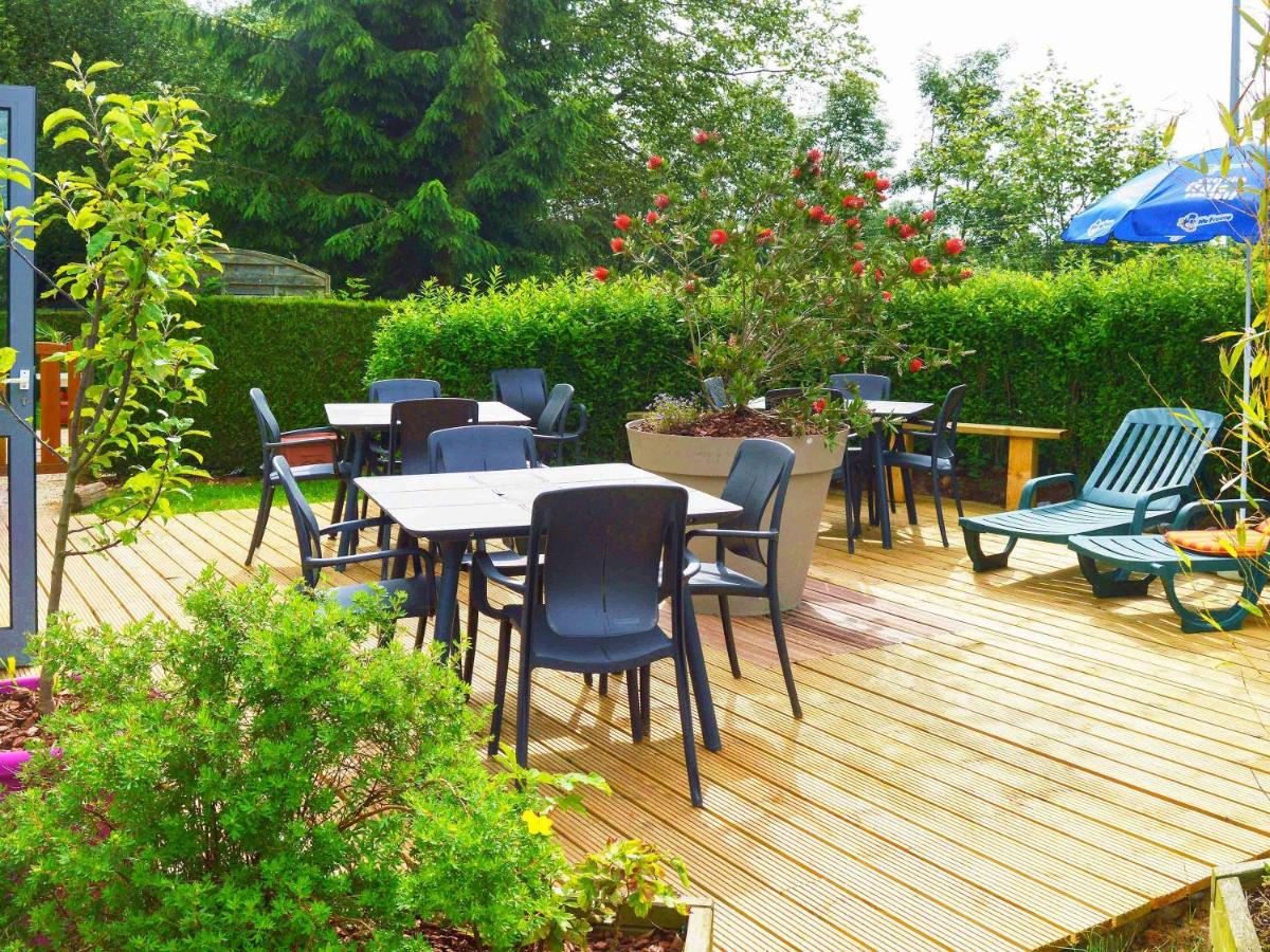 outdoor BBQ area