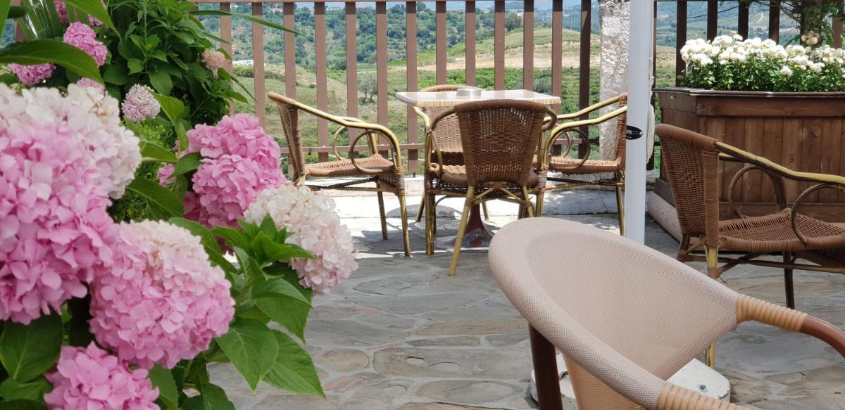 outdoor BBQ area