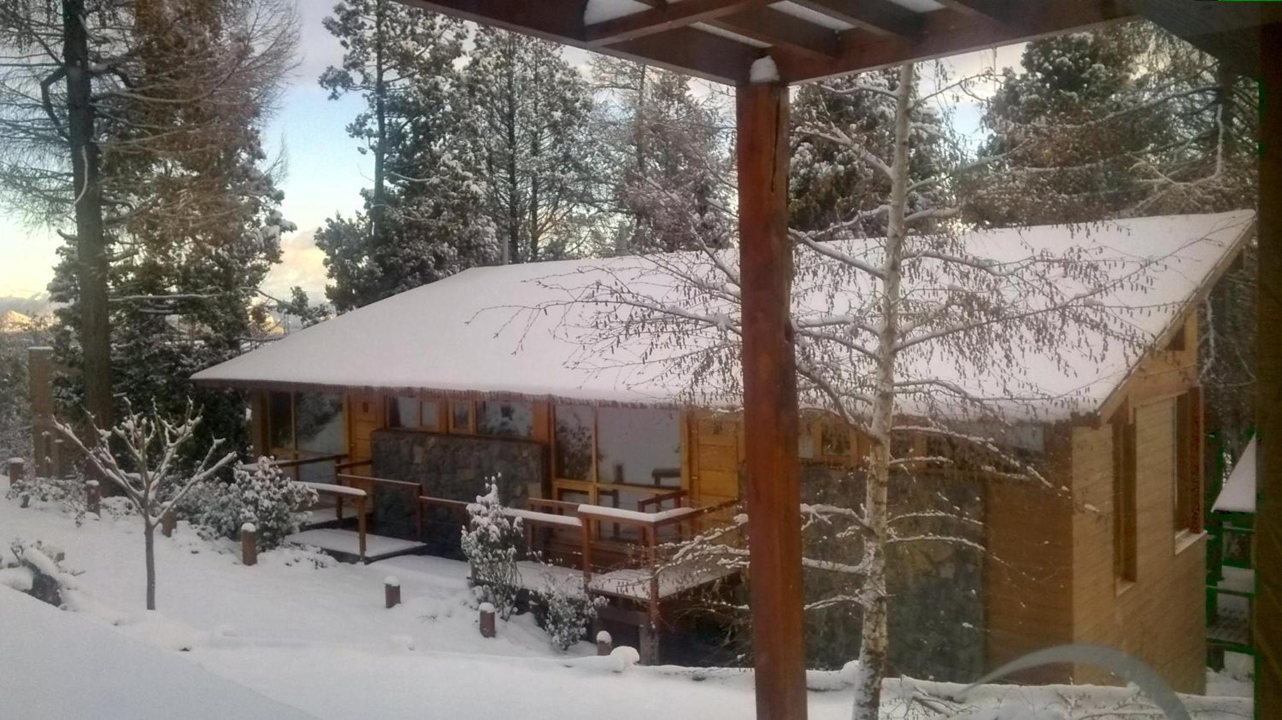 outdoor BBQ area