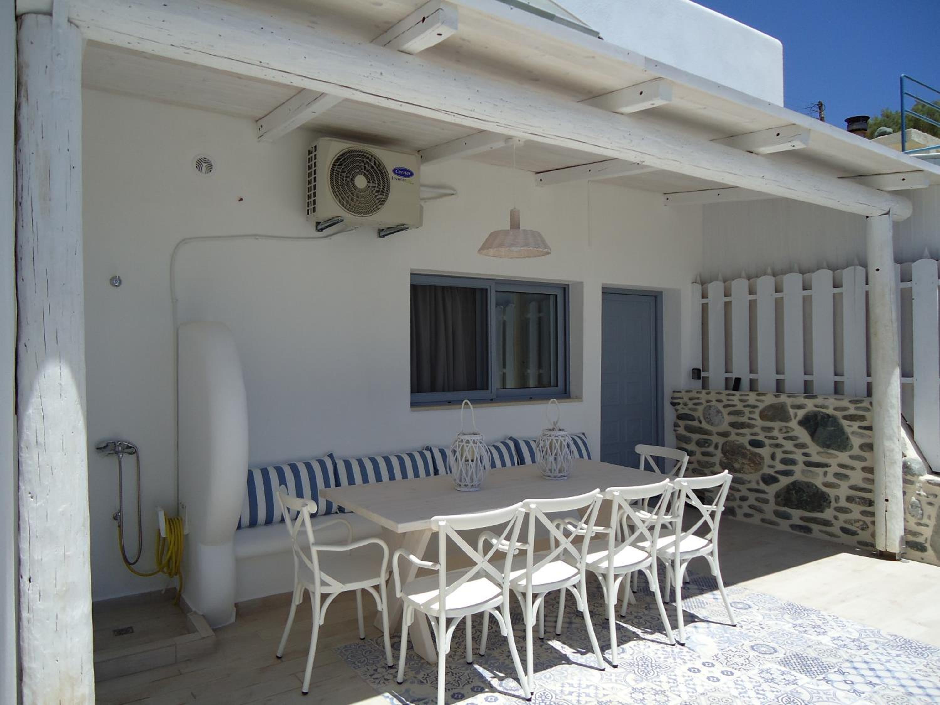 outdoor BBQ area