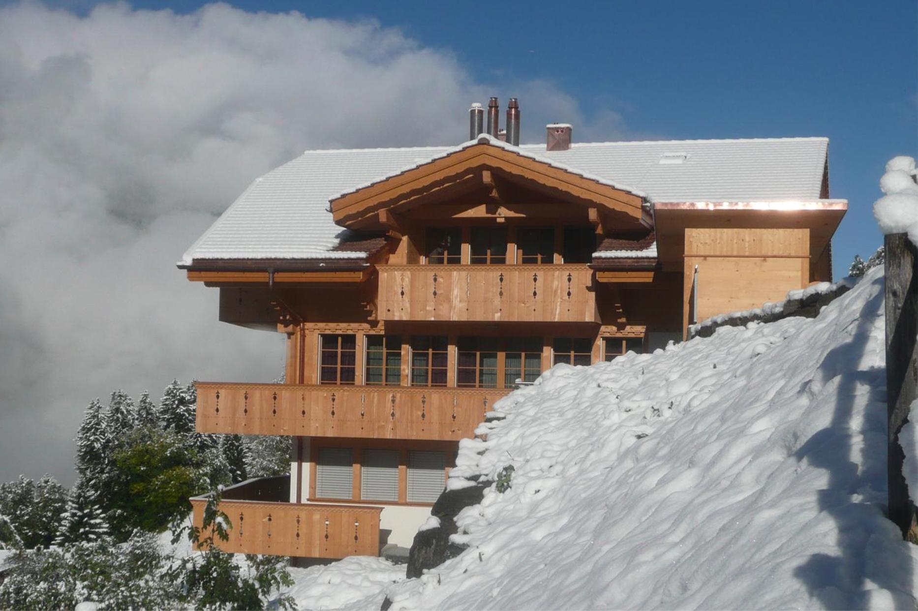 Holiday flat #1, Chalet Aberot, Wengen, Switzerland view 2
