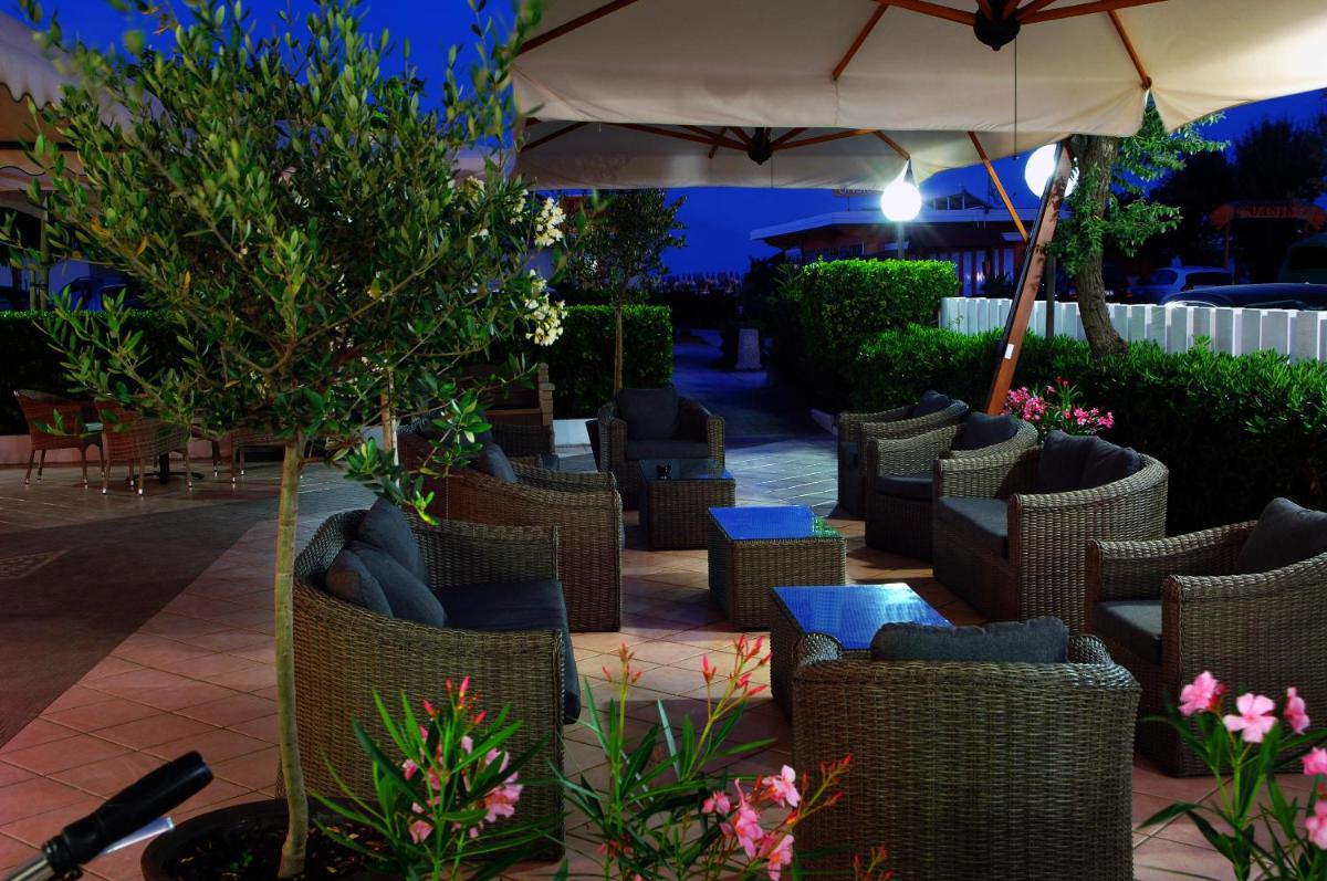 outdoor BBQ area