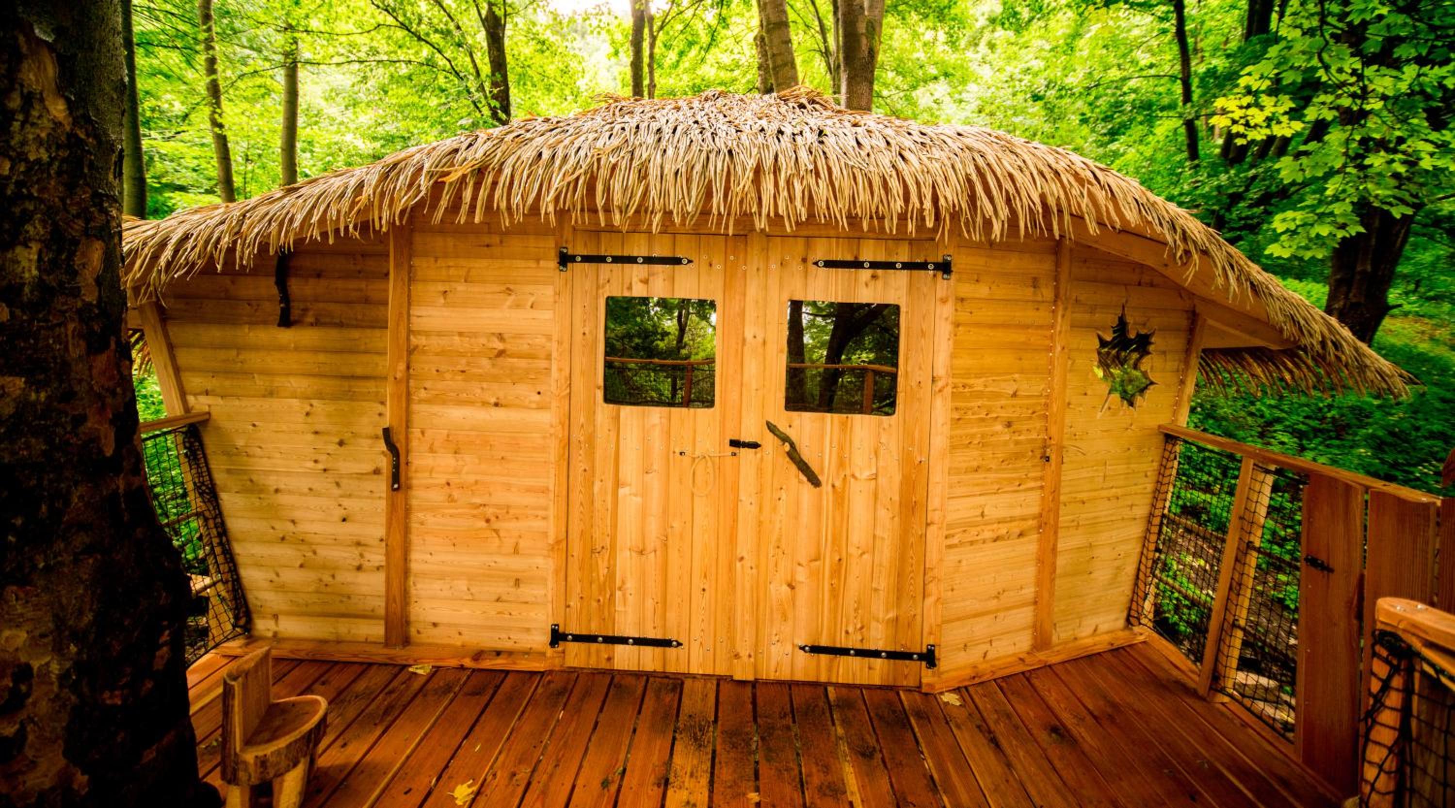 Treehouse pod Jestedem view 4