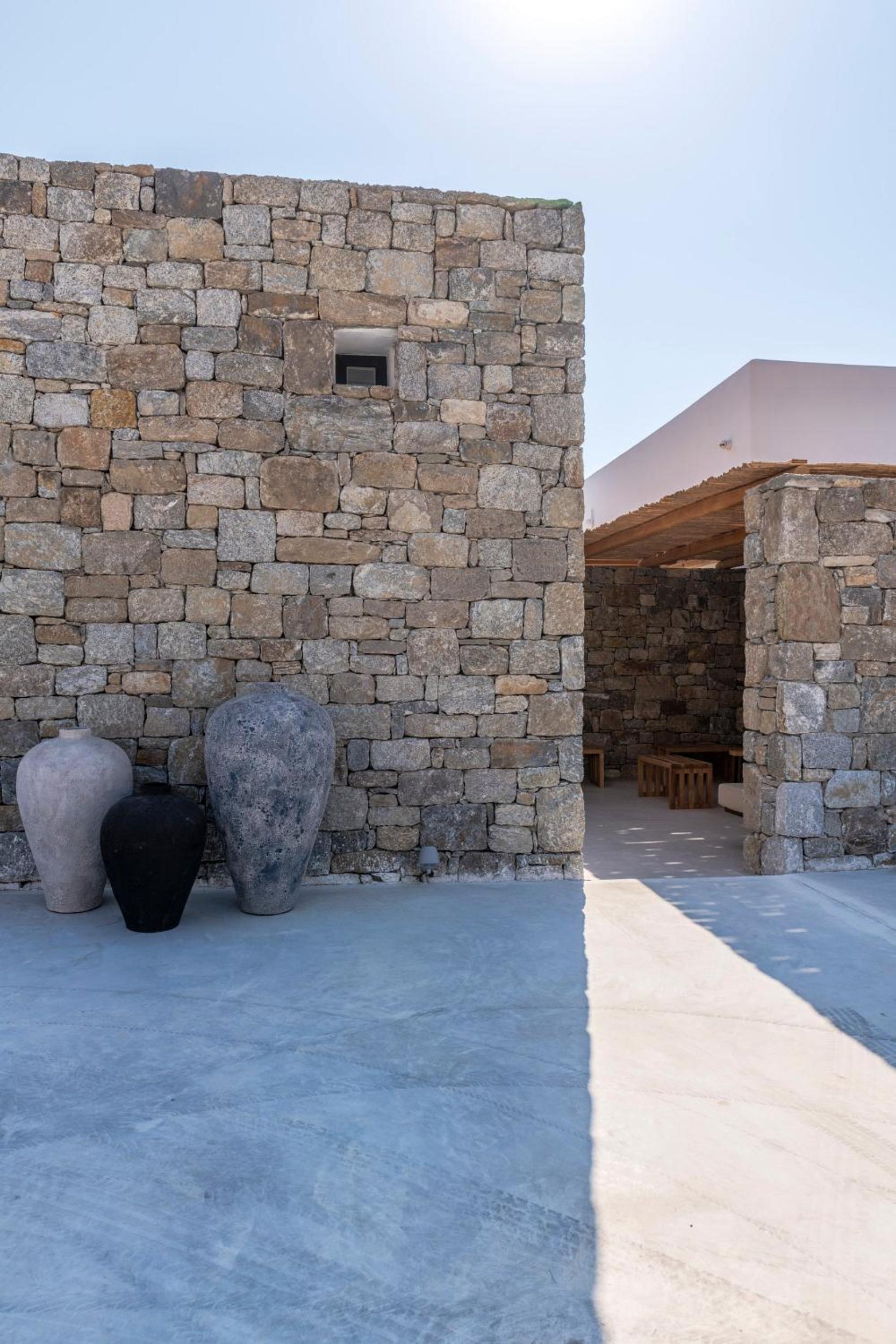 outdoor BBQ area