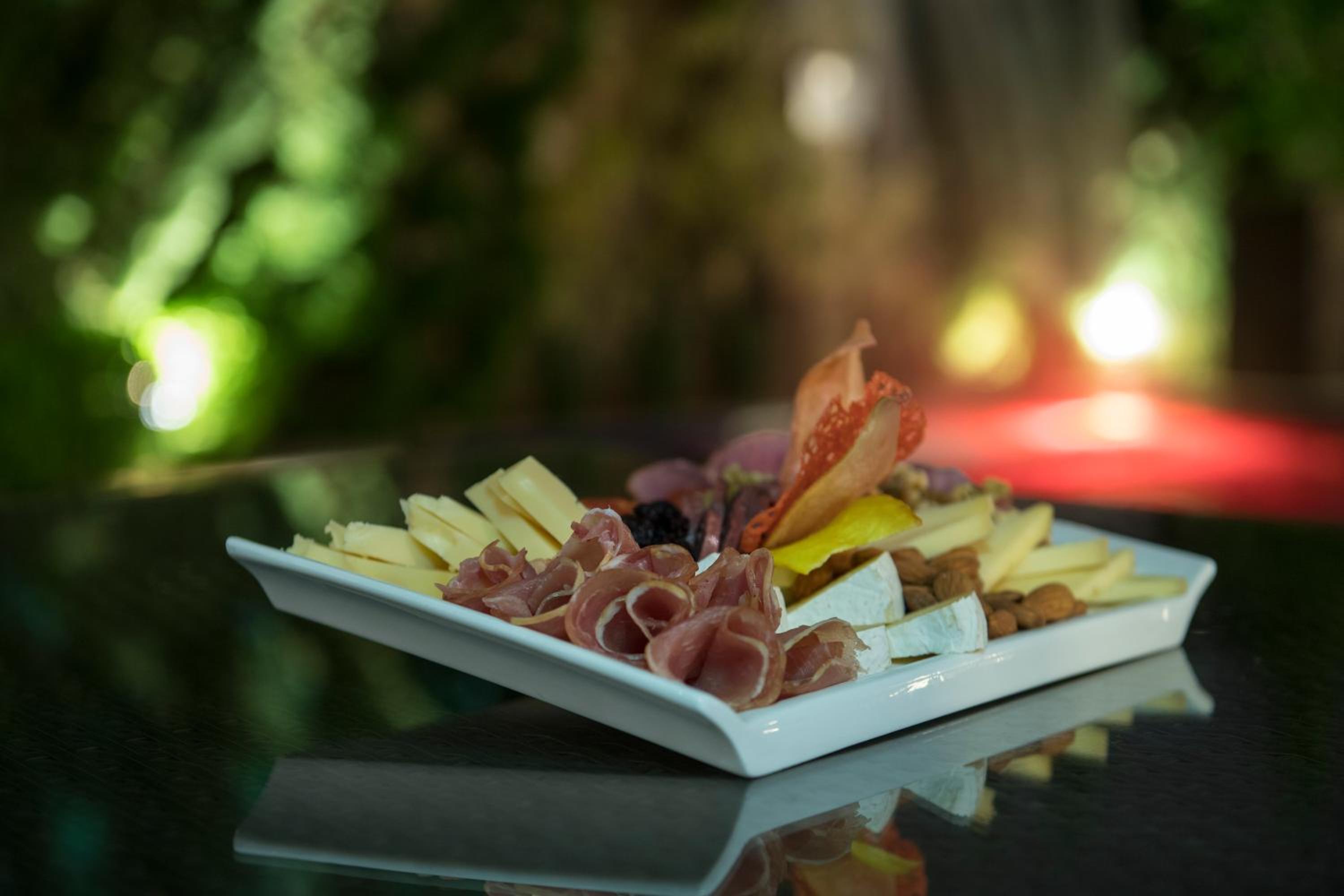 outdoor BBQ area