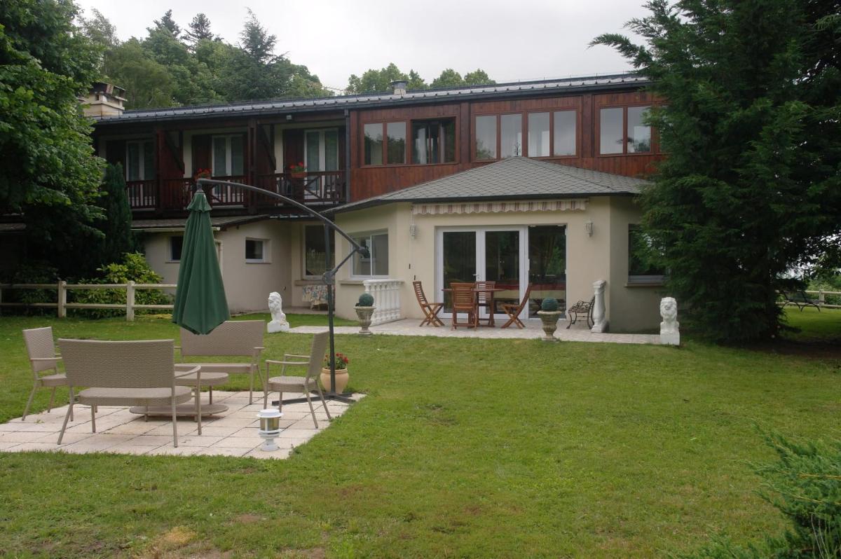 outdoor BBQ area