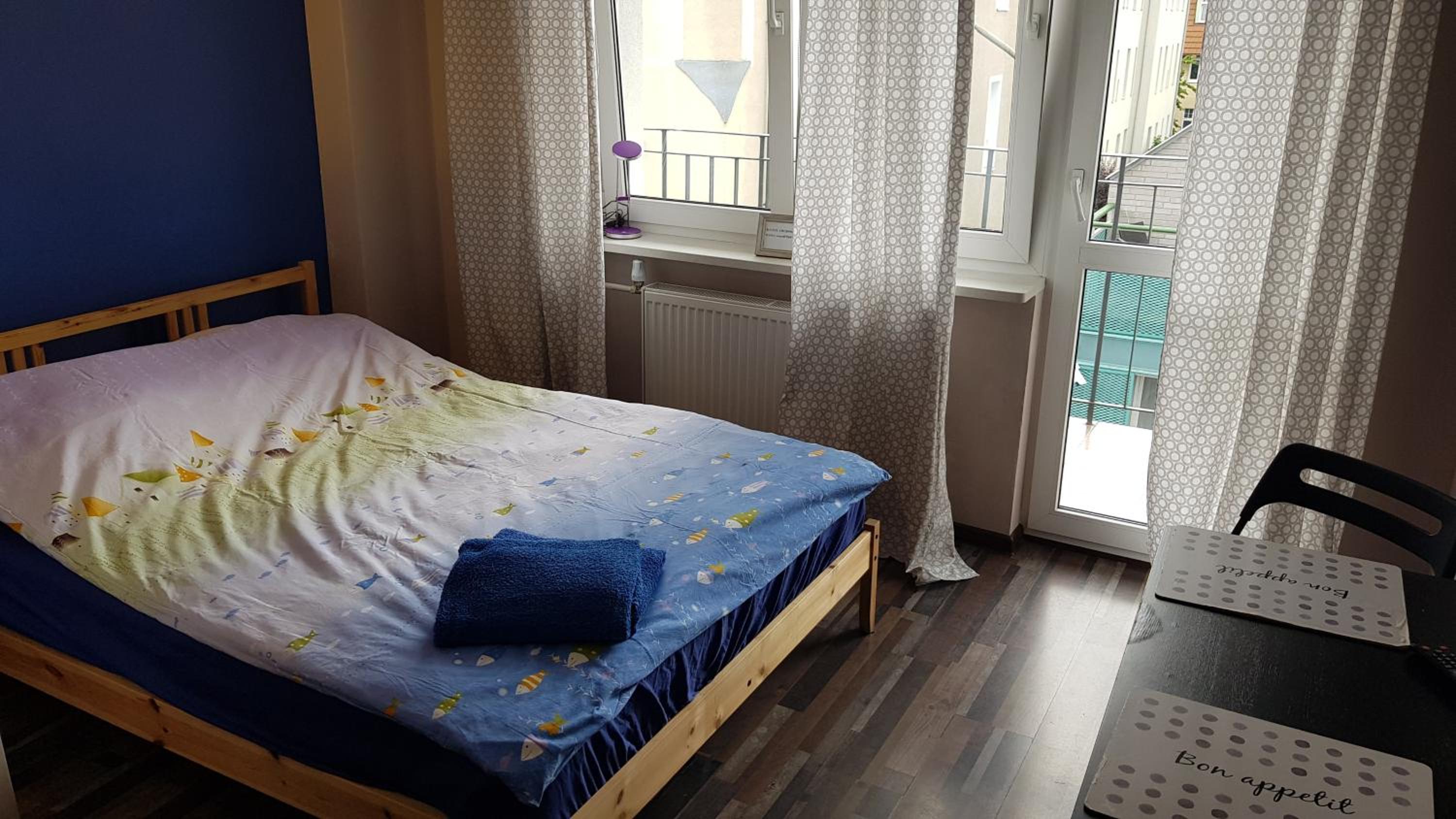 StudioSpanie Sopot beach rooms