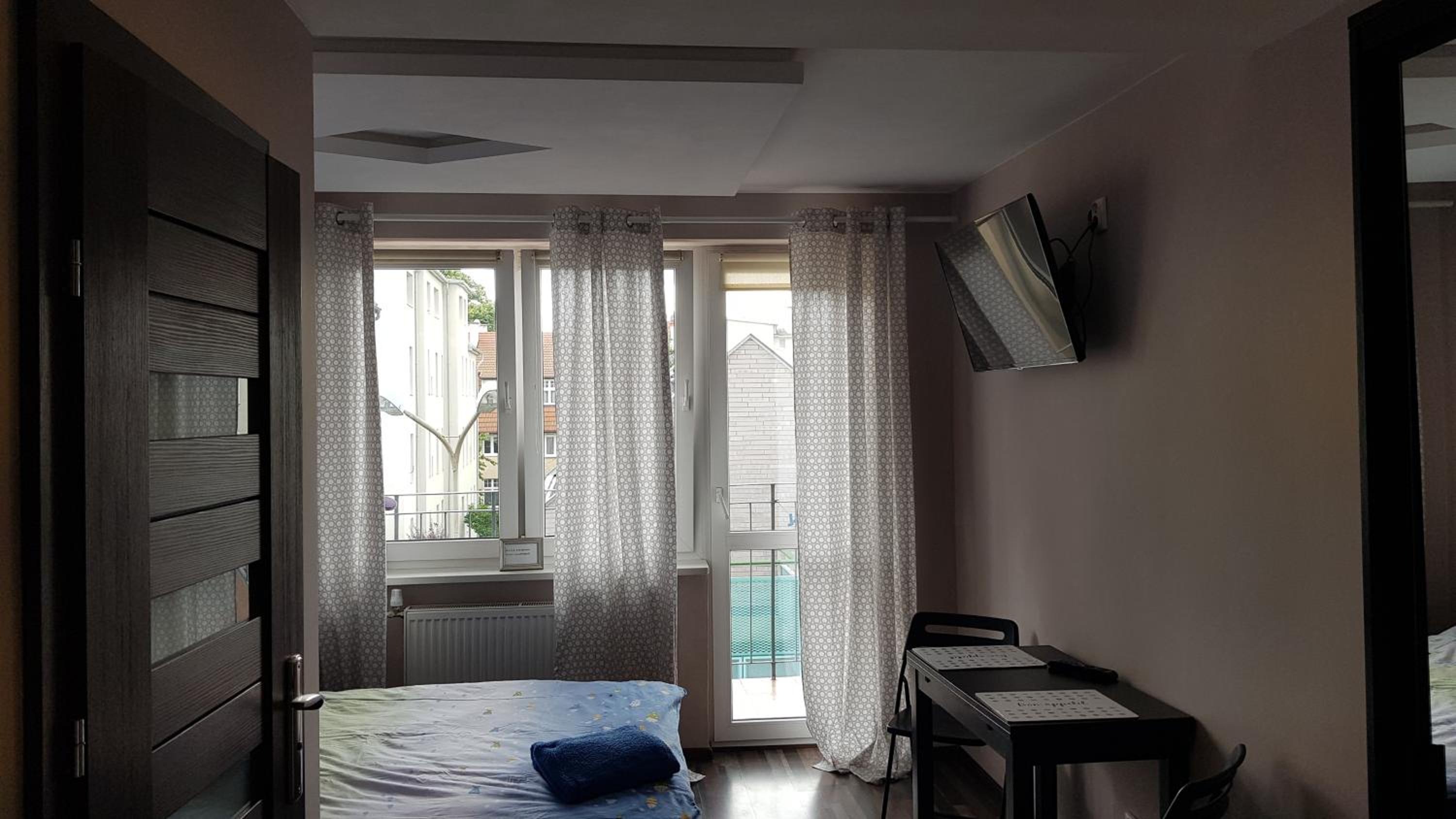 StudioSpanie Sopot beach rooms