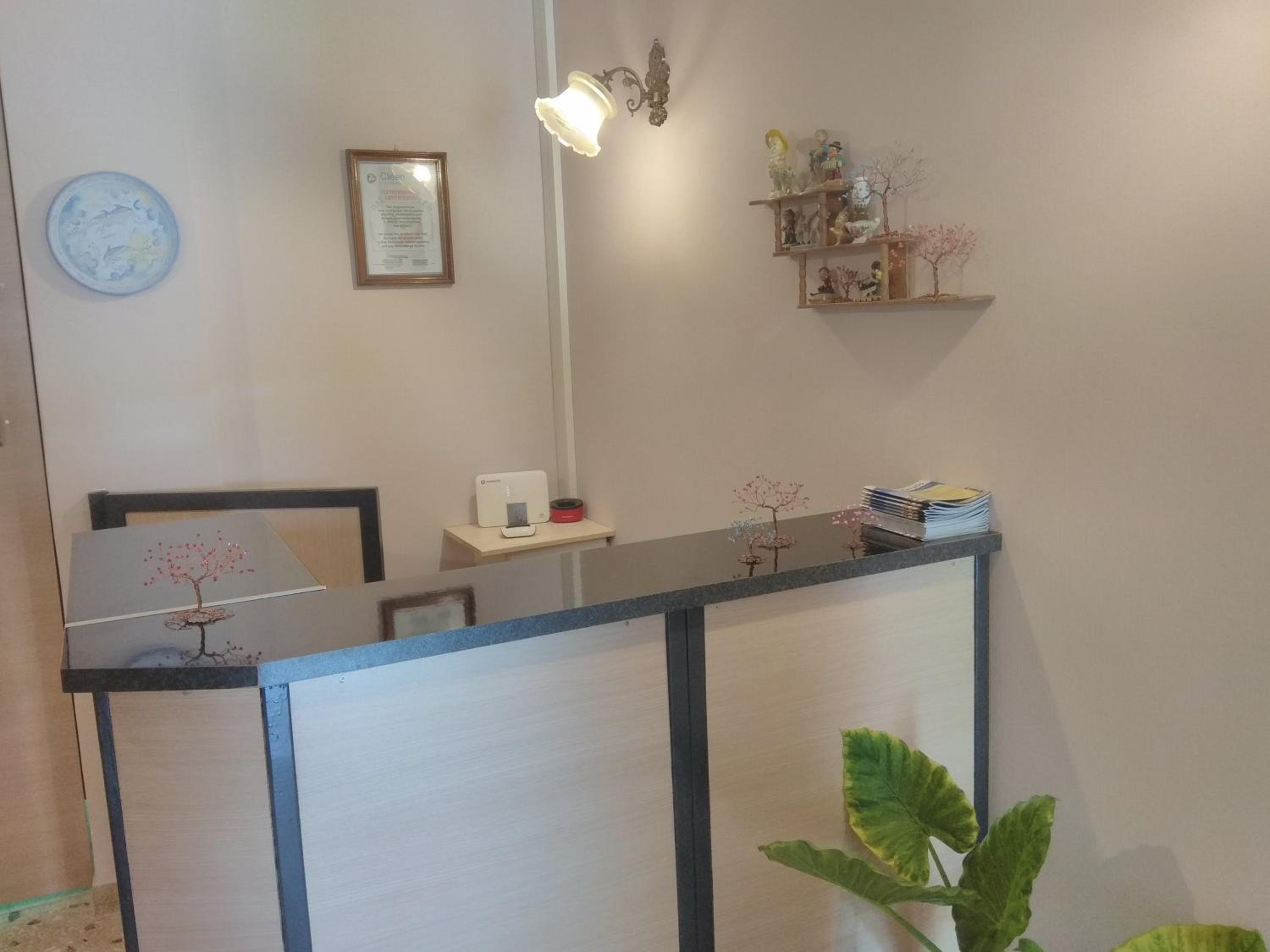 hotel reception