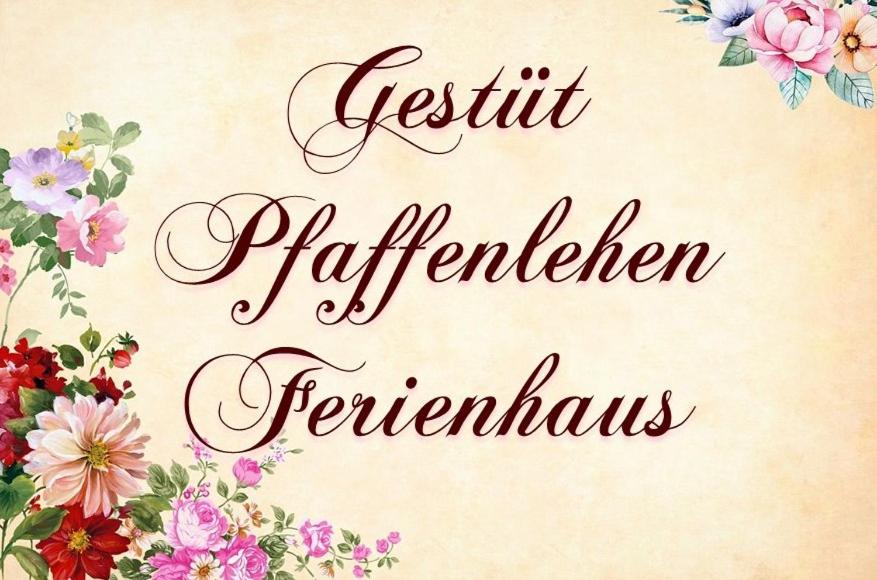 Ferienhaus Gestüt Pfaffenlehen
