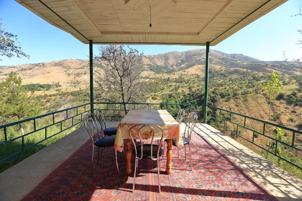 outdoor BBQ area