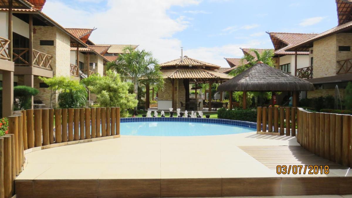 Bangalô com área de lazer estilo resort