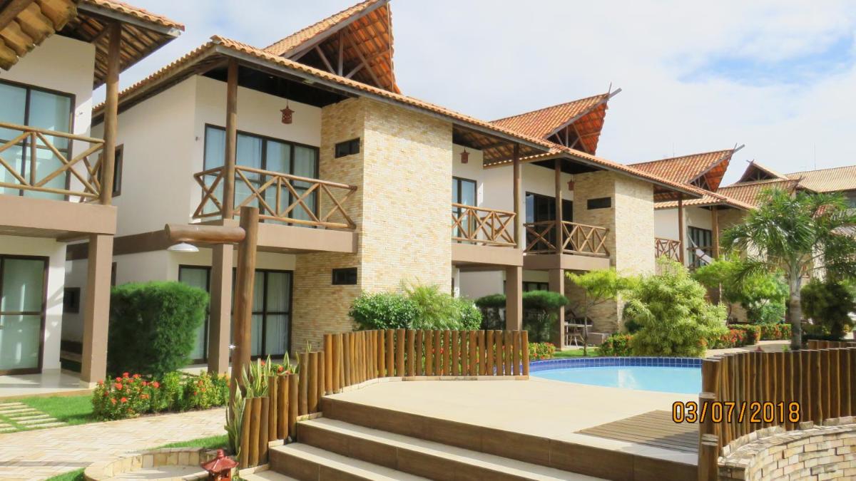 Bangalô com área de lazer estilo resort