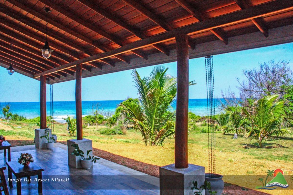 outdoor BBQ area