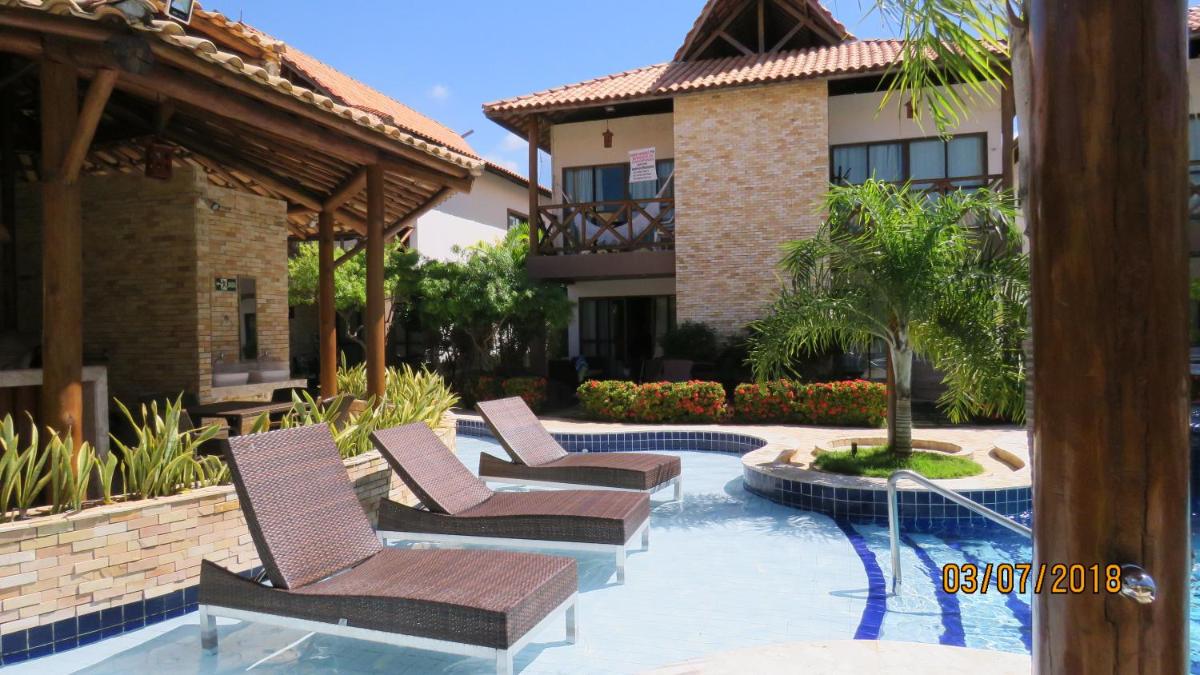 Bangalô com área de lazer estilo resort
