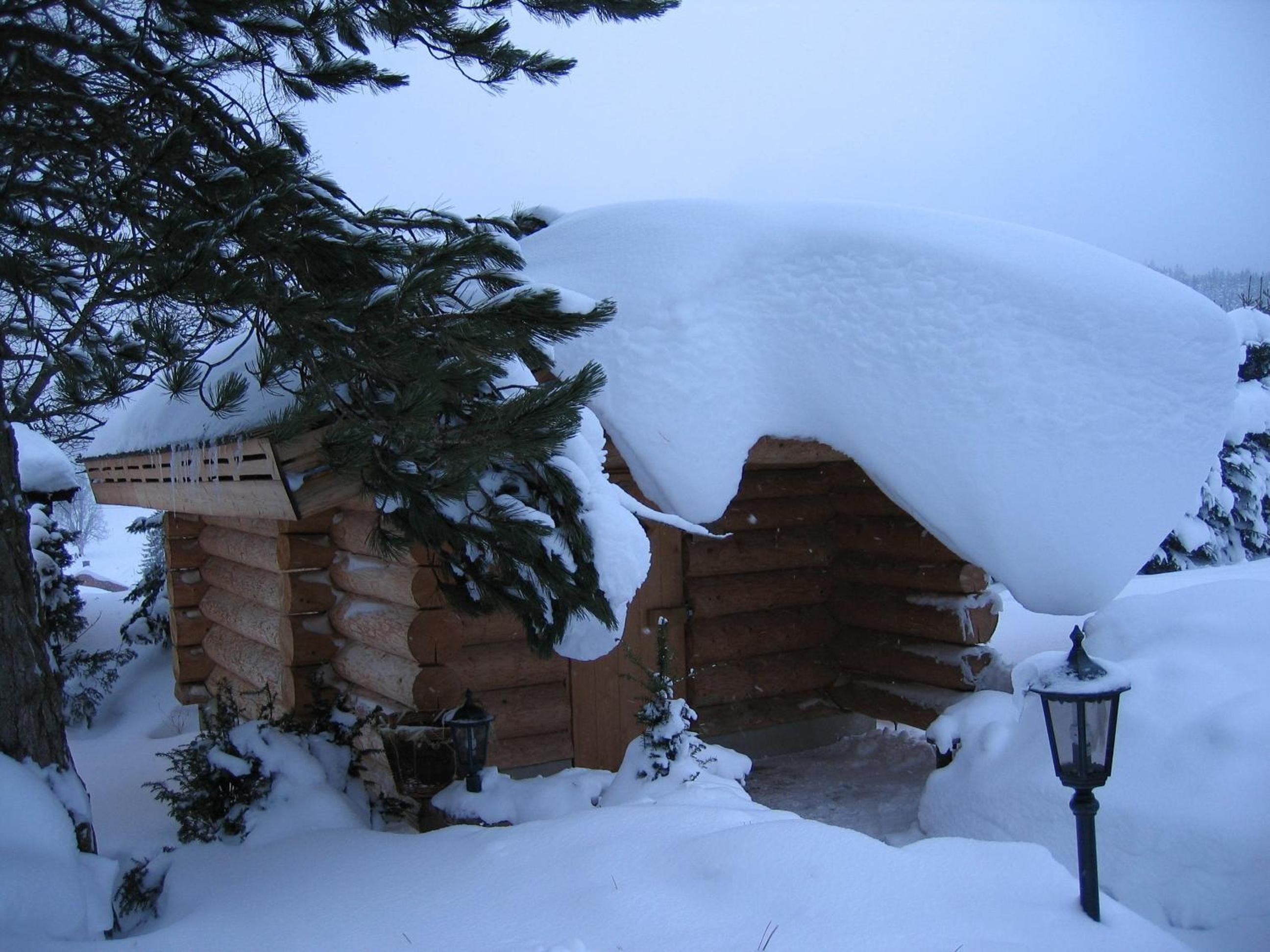 outdoor BBQ area