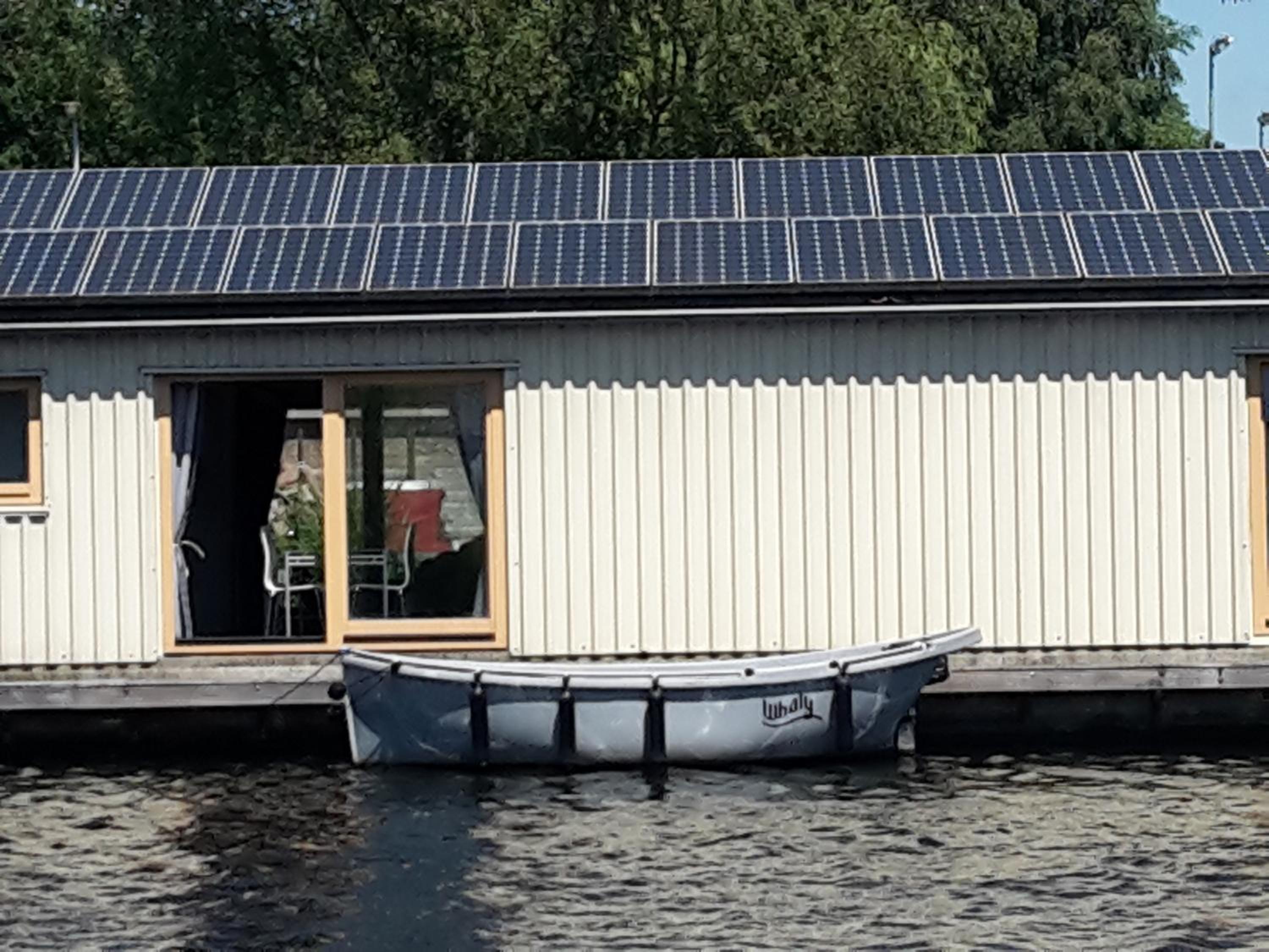 Boathouse Amsterdam with bikes photo 2