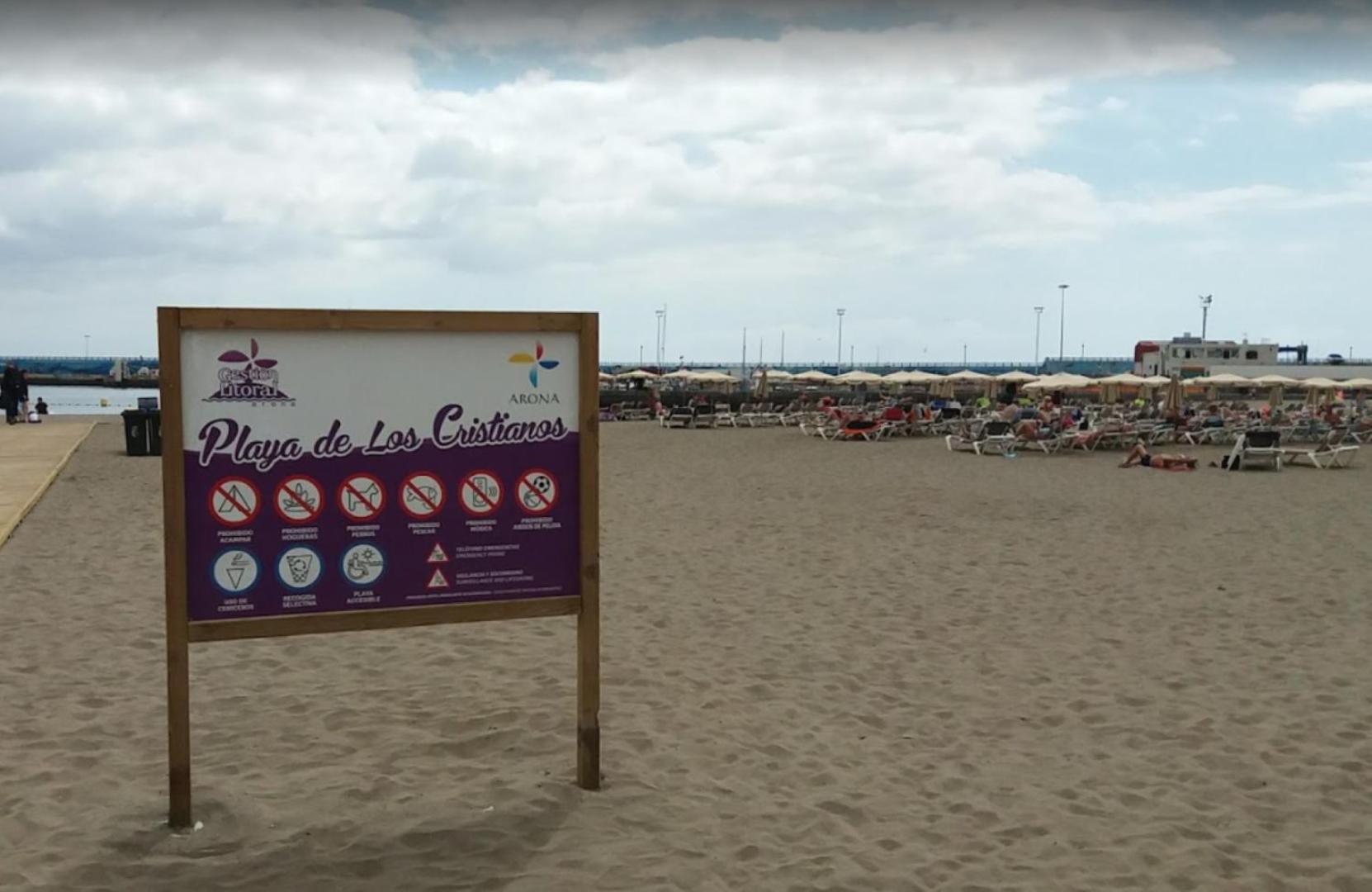 Playa Lux Los Cristianos view 2