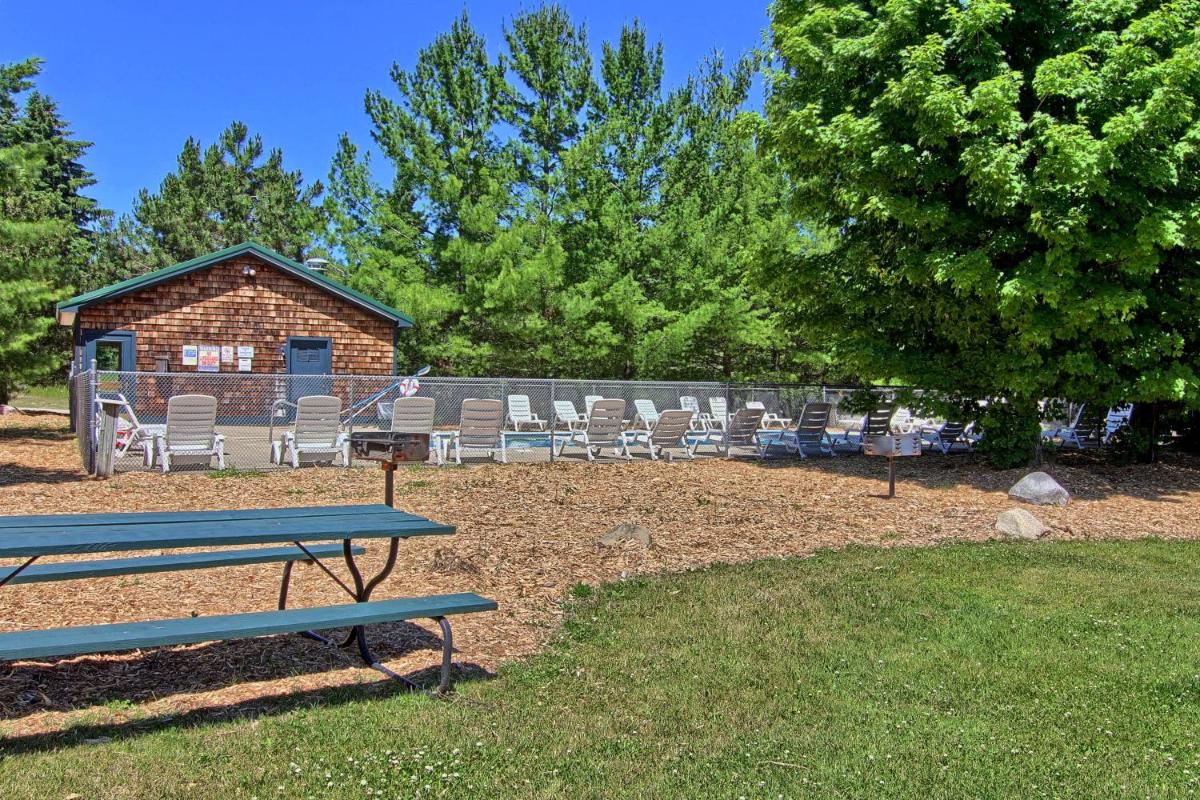 outdoor BBQ area