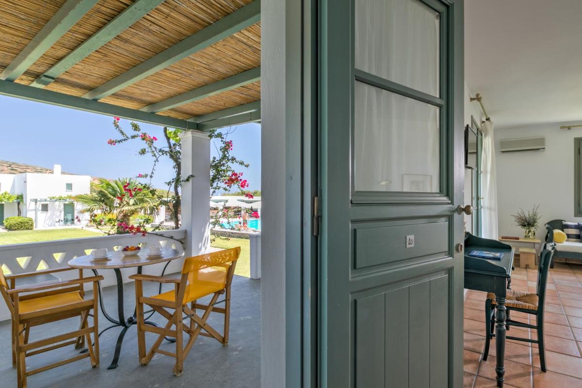 outdoor BBQ area