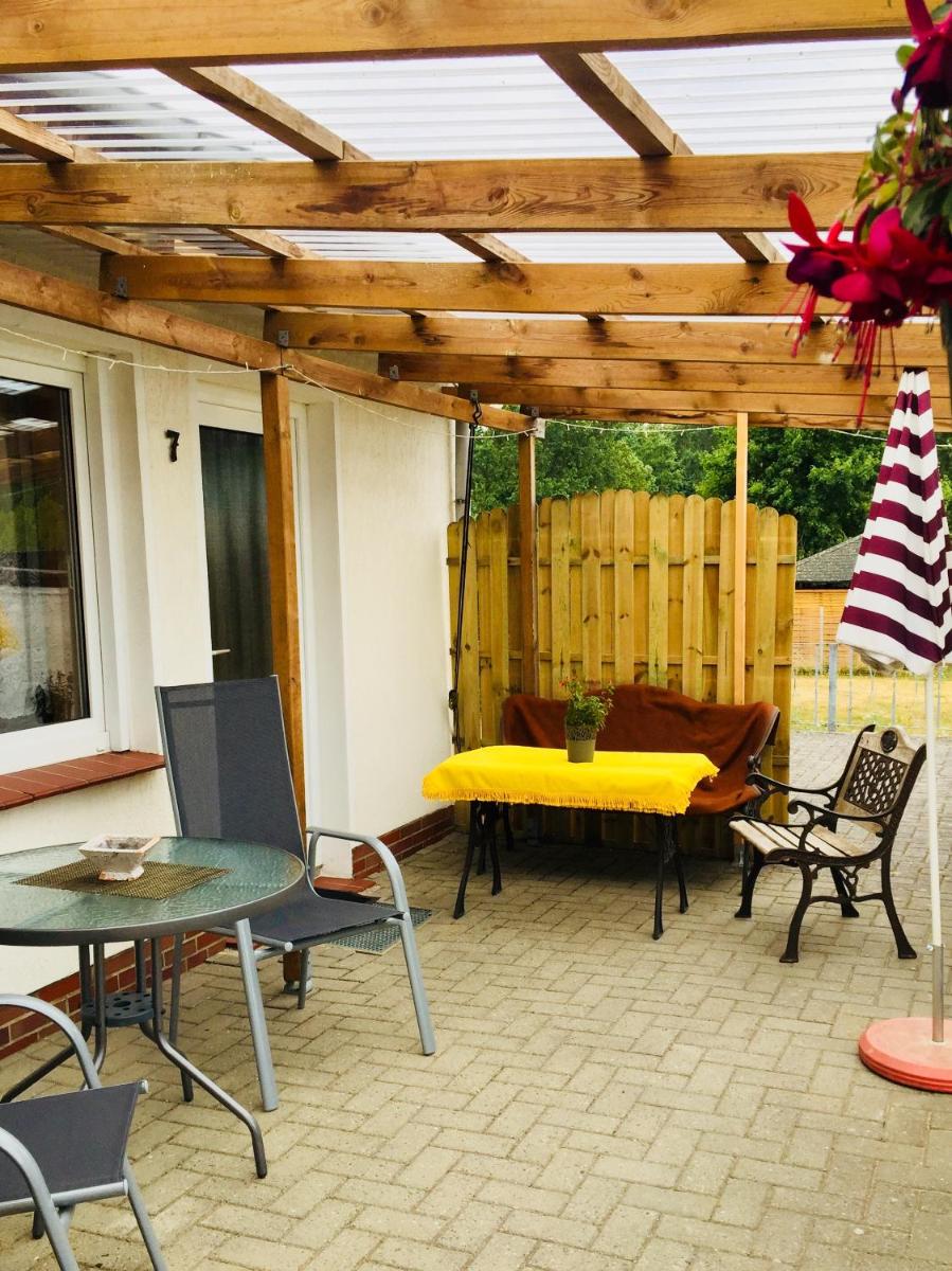 outdoor BBQ area