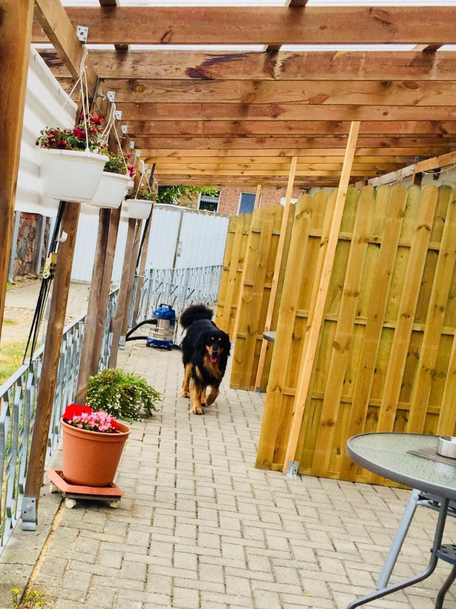 outdoor BBQ area